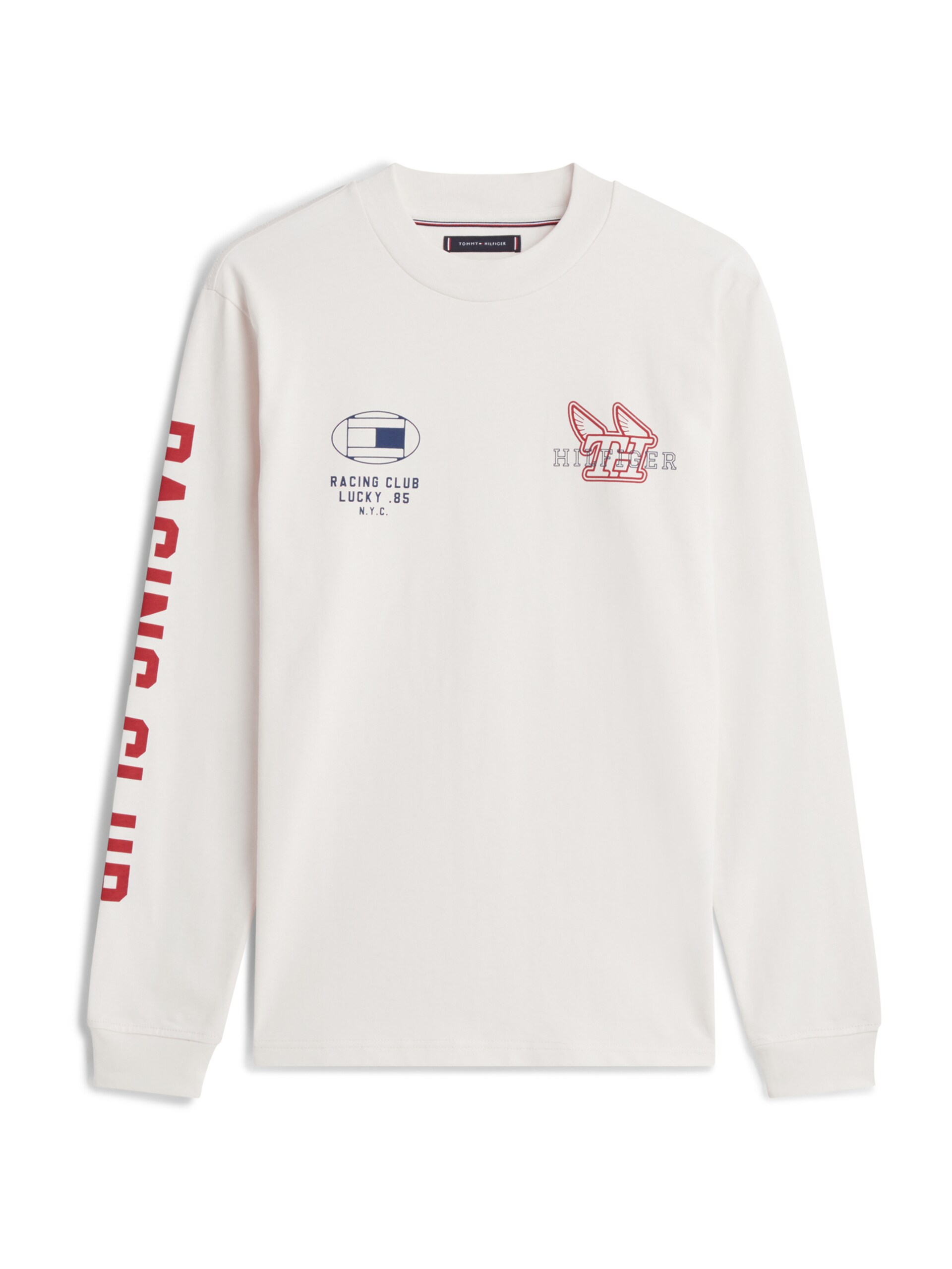 TOMMY HILFIGER T-shirt marinblå / röd herr