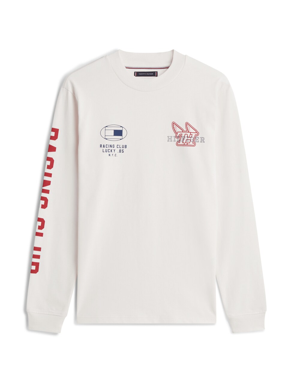 T-shirt marinblå / röd