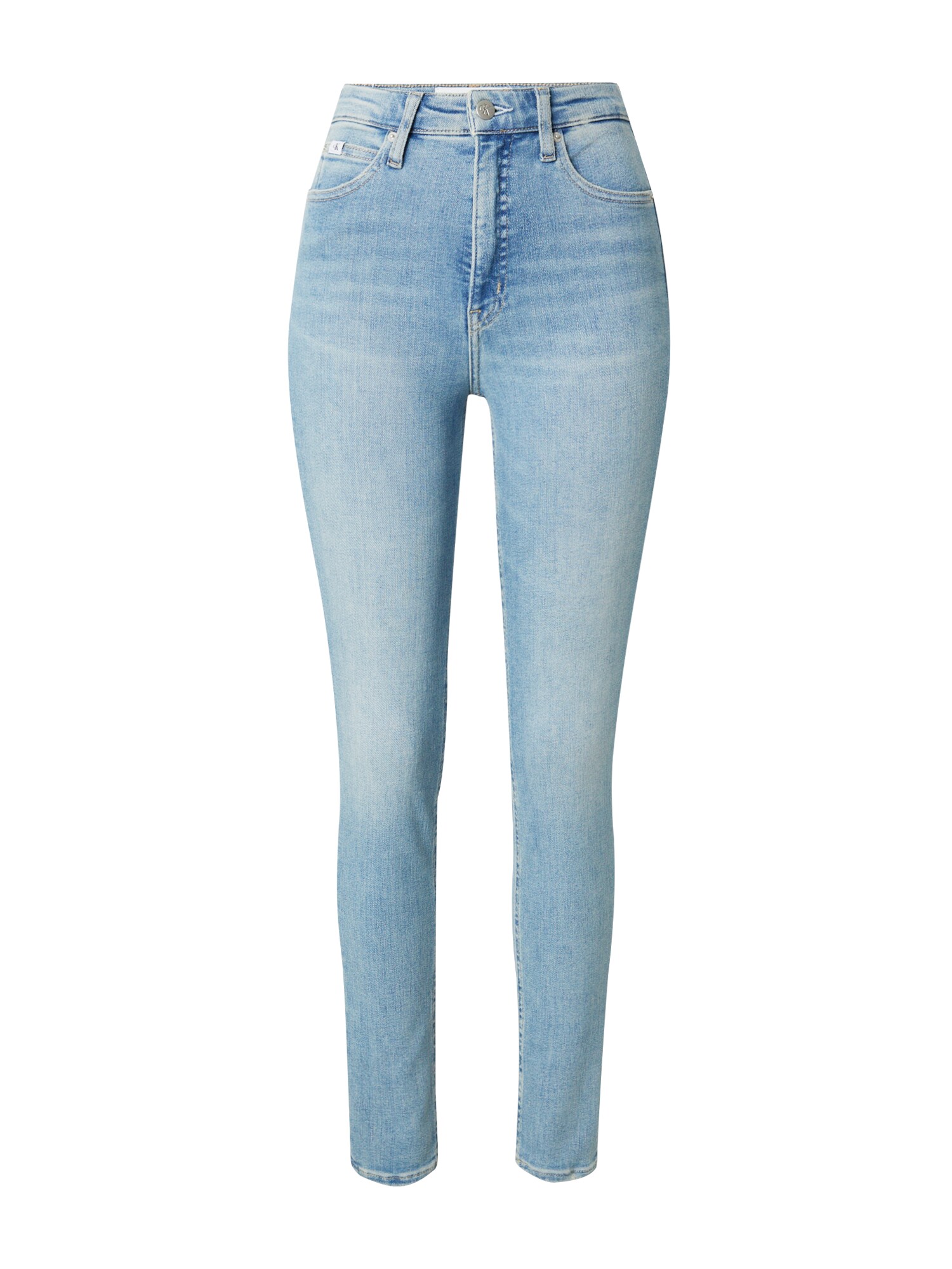 Calvin Klein Jeans Džínsy 'HIGH RISE SKINNY'  modrá denim