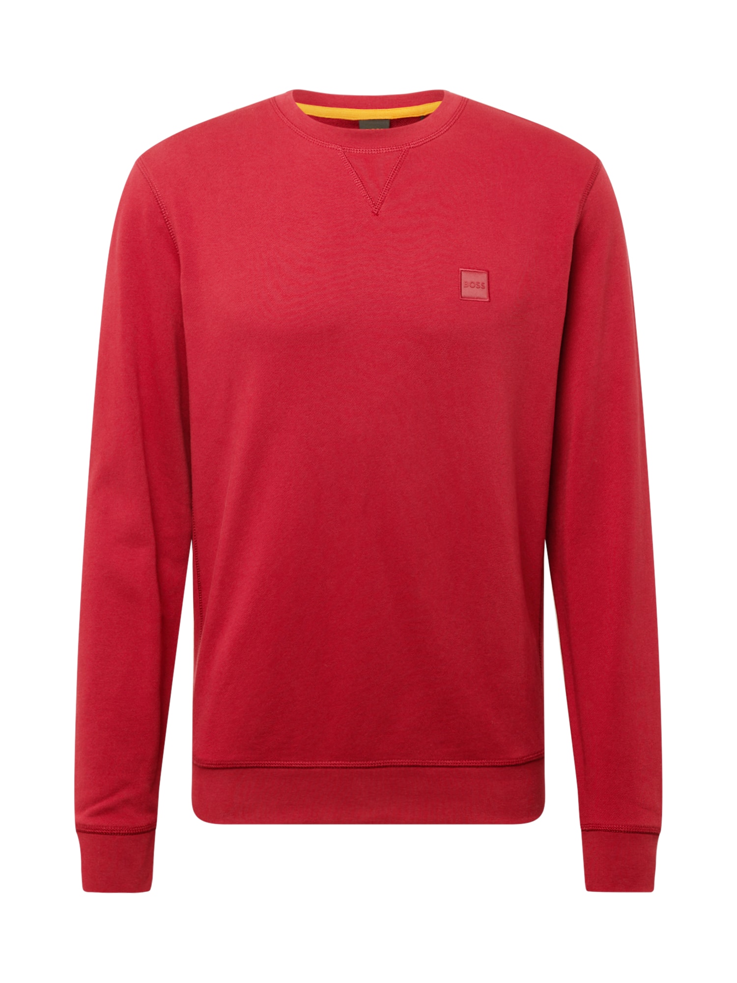 BOSS Orange Sweater majica 'Westart'  crvena