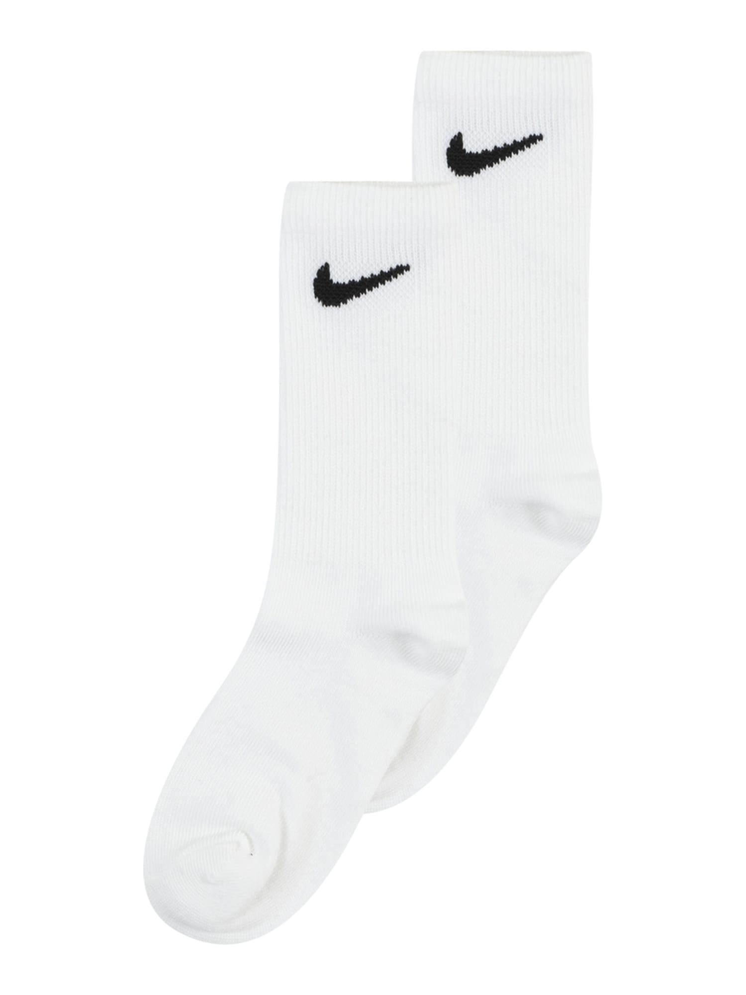 NIKE Спортни чорапи  черно / мръсно бяло