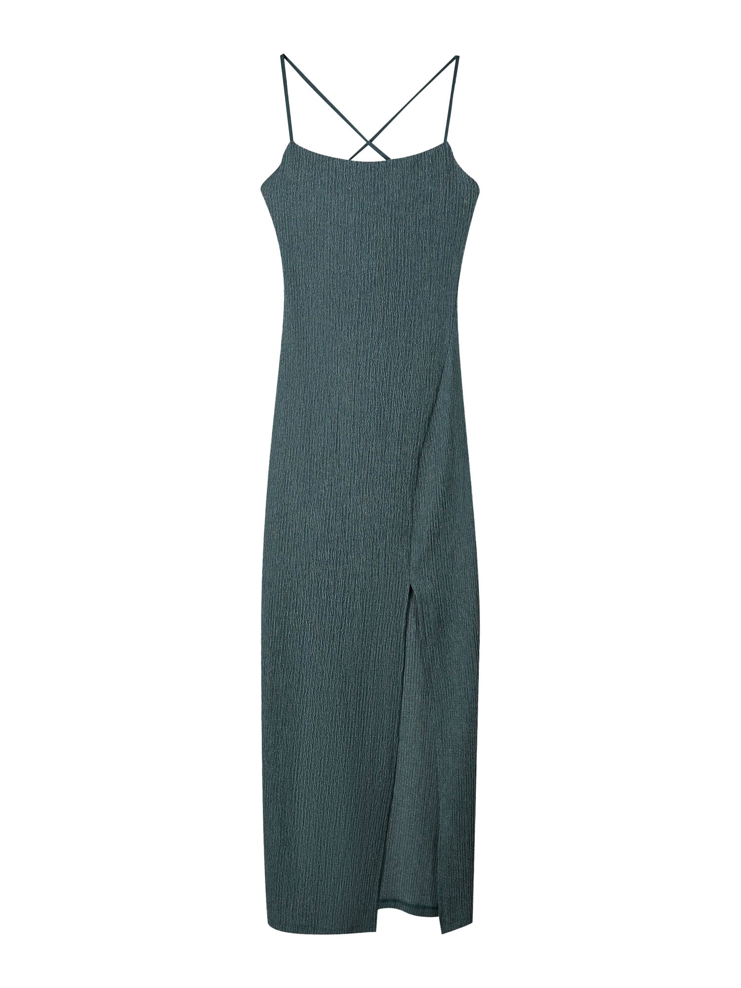 Bershka Rochie de seară  verde smarald