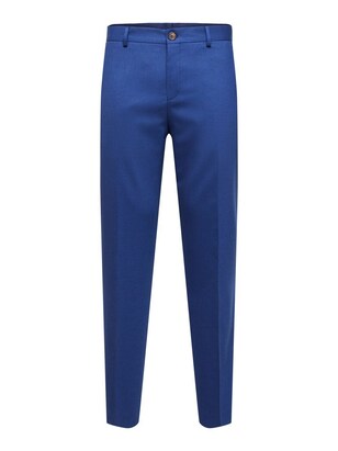 Selected Homme Broek ‘Neil’ Royal blue/koningsblauw