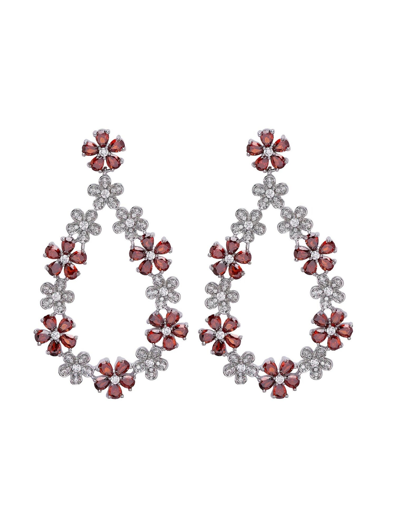 AVANT-GARDE PARIS Orecchini 'Patriciaya'  rosso