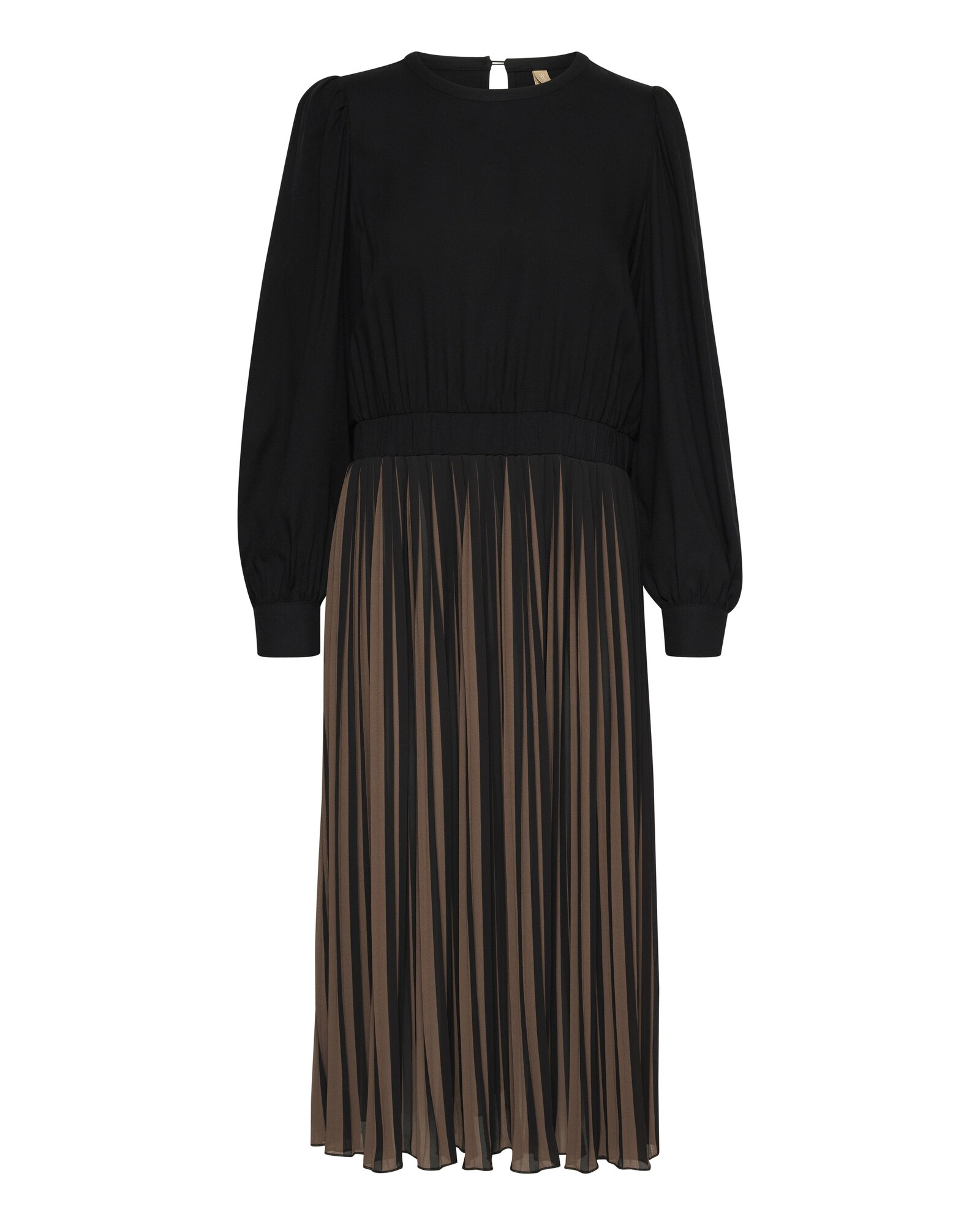 CULTURE Rochie Carly  maro / negru