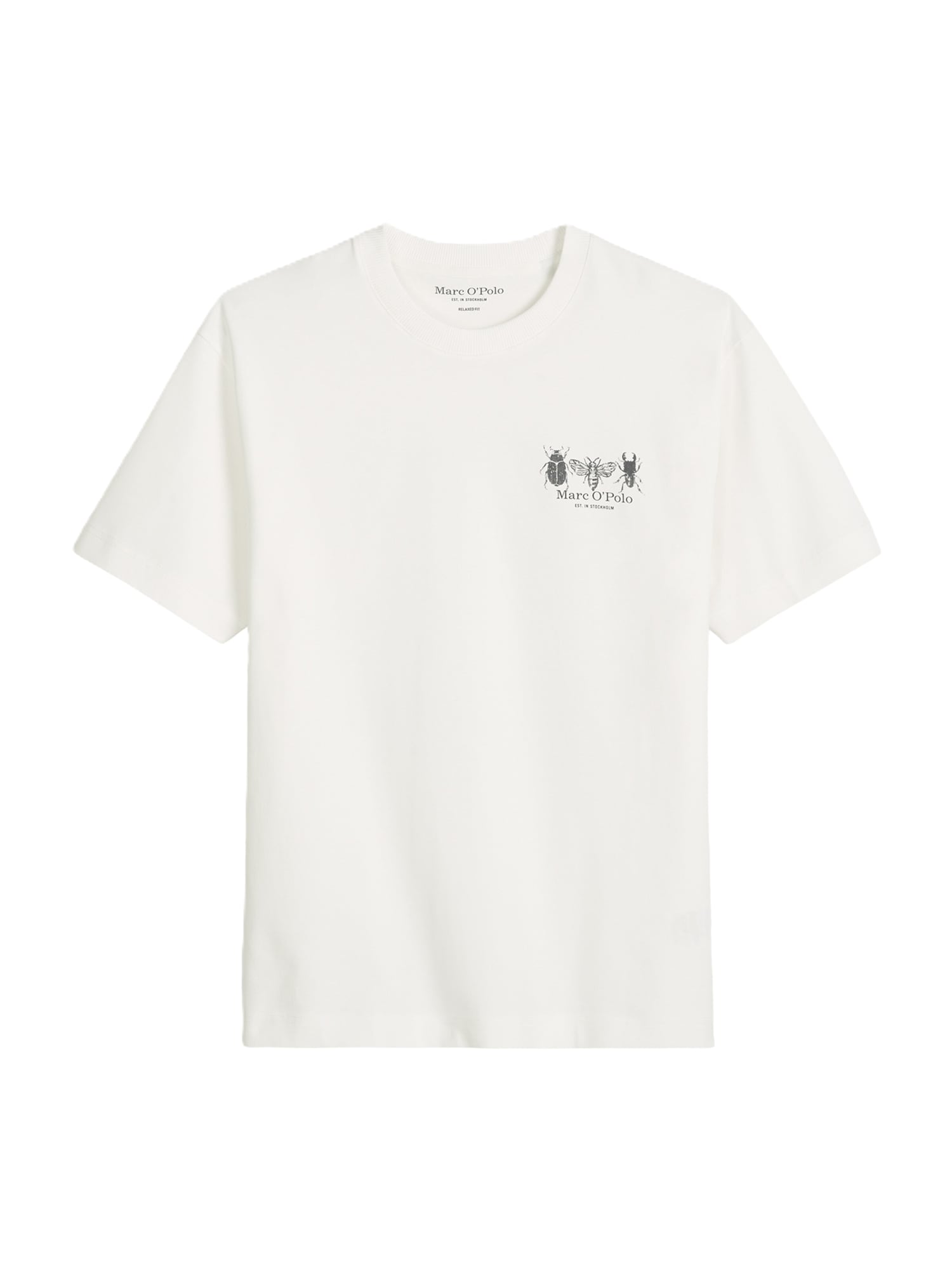 Marc O'Polo Majica  siva / bela