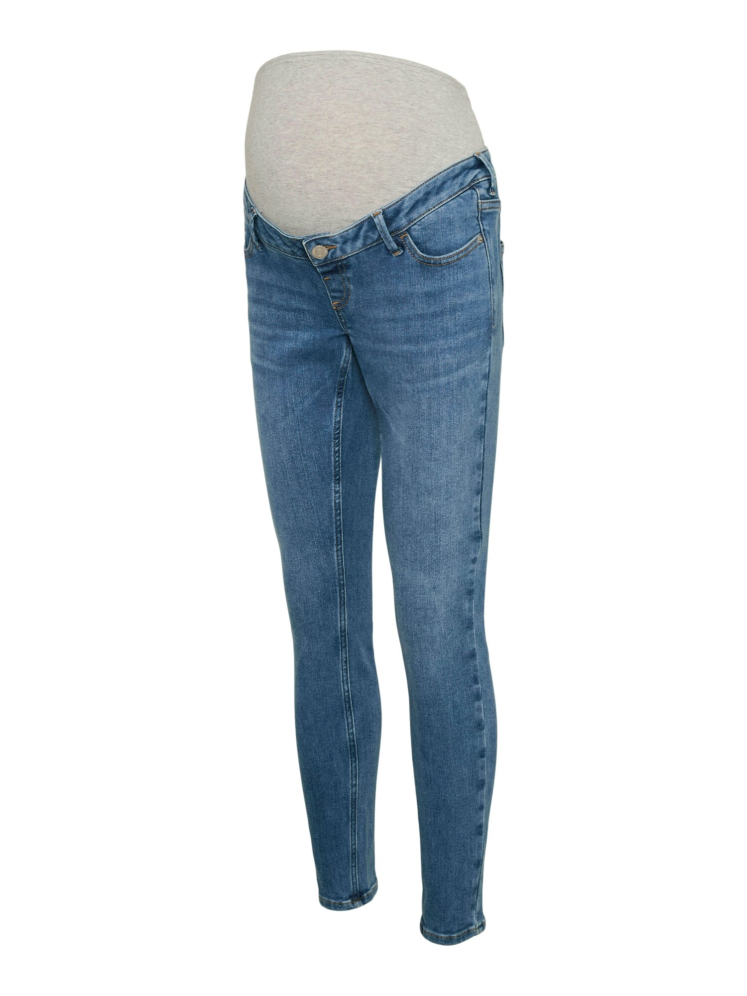 Vero Moda Maternity Džínsy 'VMMPolly'  modrá denim / sivá melírovaná