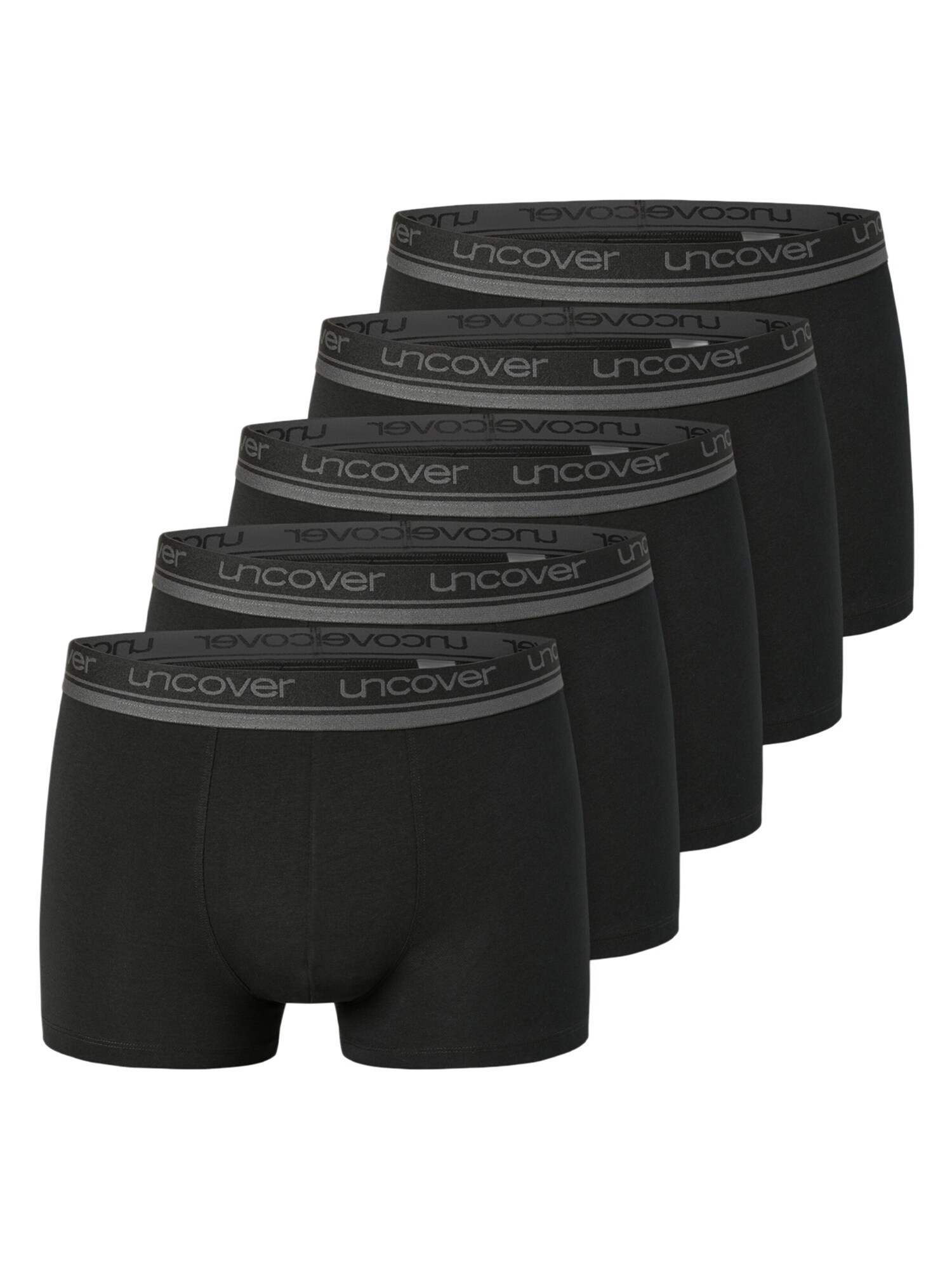 uncover by SCHIESSER Calzoncillo largo 'Cotton'  negro