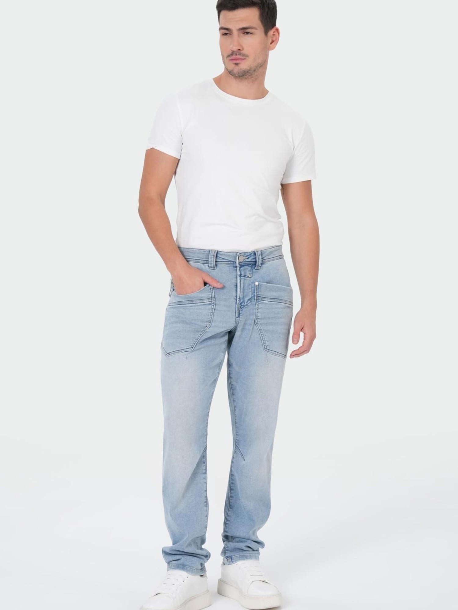 M.O.D MIRACLE OF DENIM Traperice plava