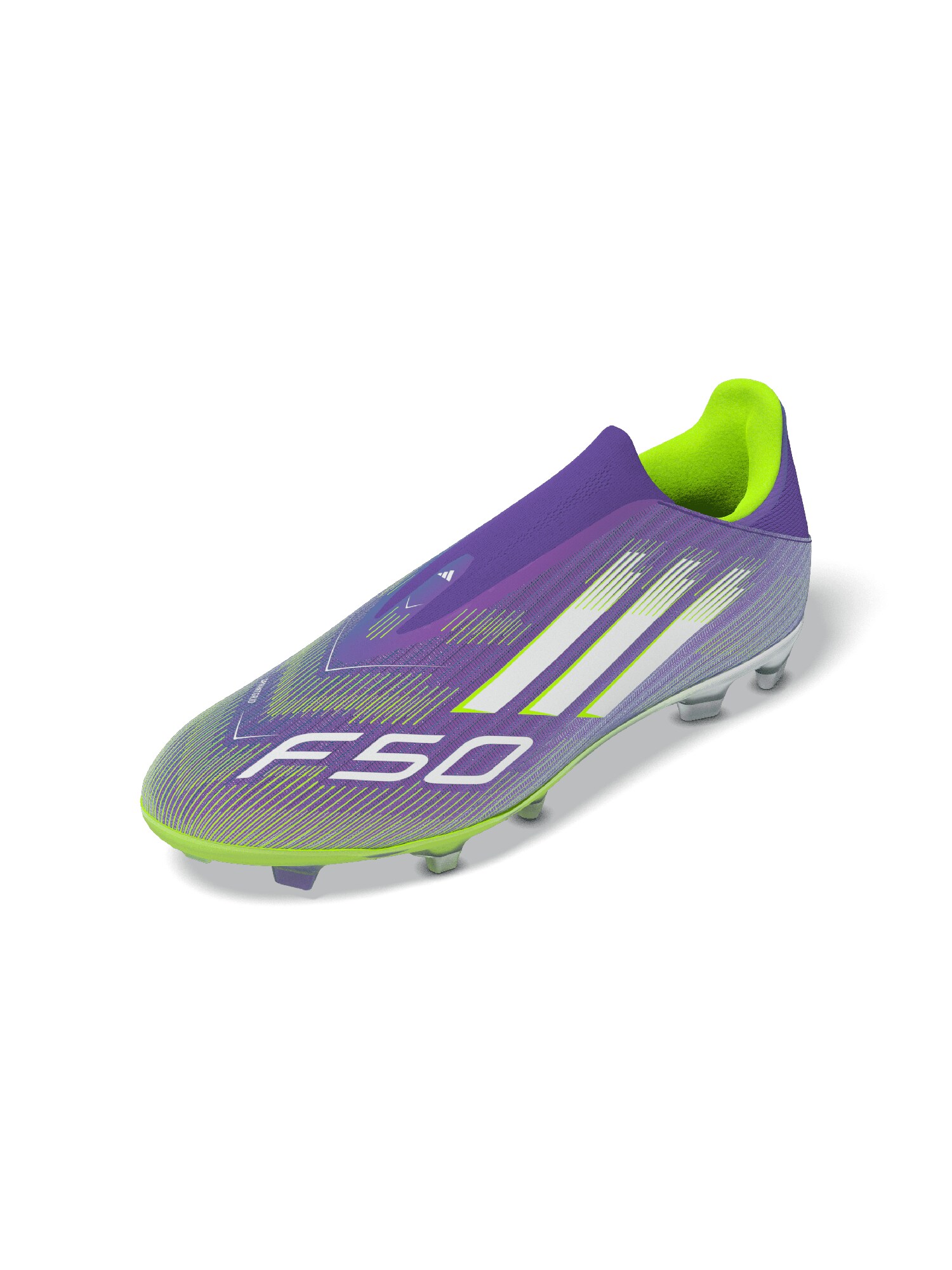 ADIDAS PERFORMANCE Ghete de fotbal F50 LEAGUE  verde / lila / alb