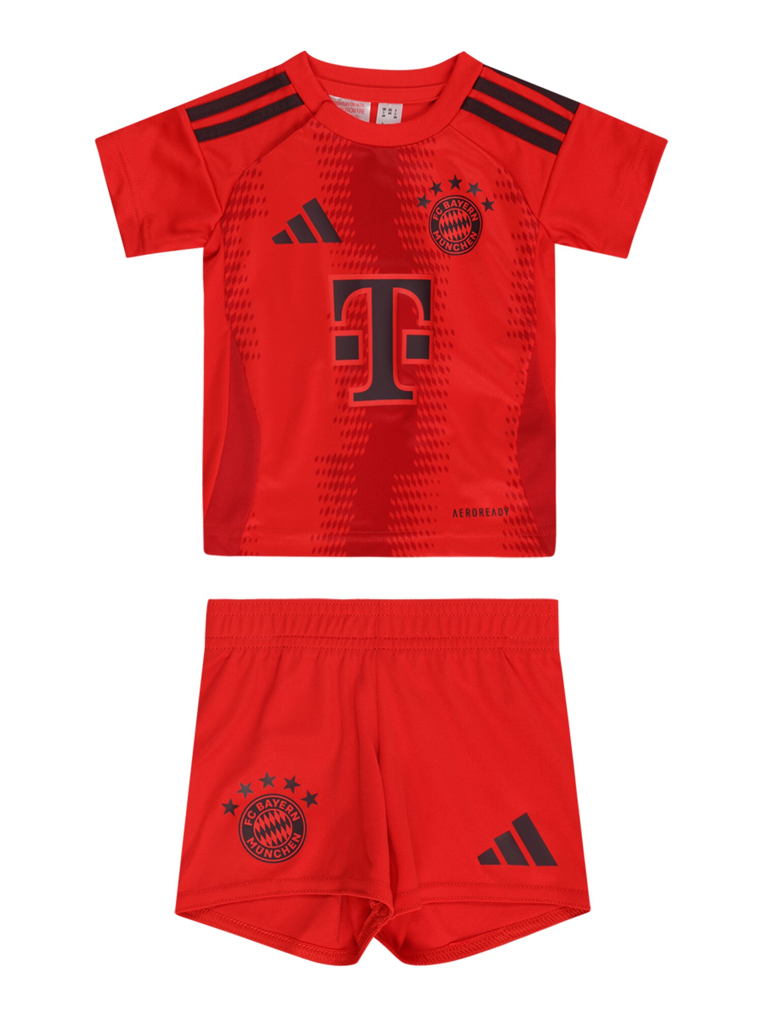 ADIDAS PERFORMANCE Tréningový komplet 'FC Bayern München Home'  bordová / ohnivo červená / čierna