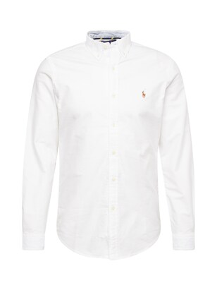 Polo Ralph Lauren Overhemd Azuur / Bruin / Wit