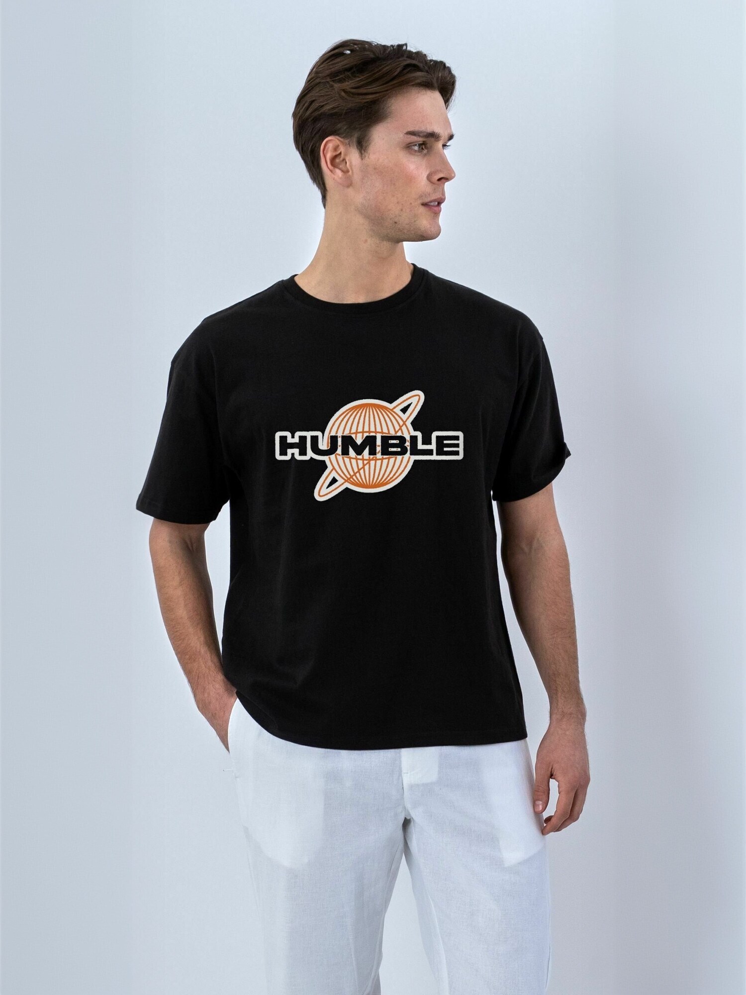 TEESHOPPEN Cămașă ' T-shirts '  negru