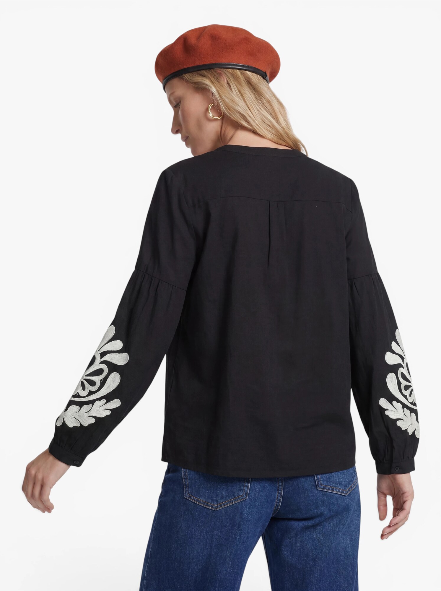 VERO MODA Blúzka 'VMJUPITER'  čierna / biela (obrázok 2)