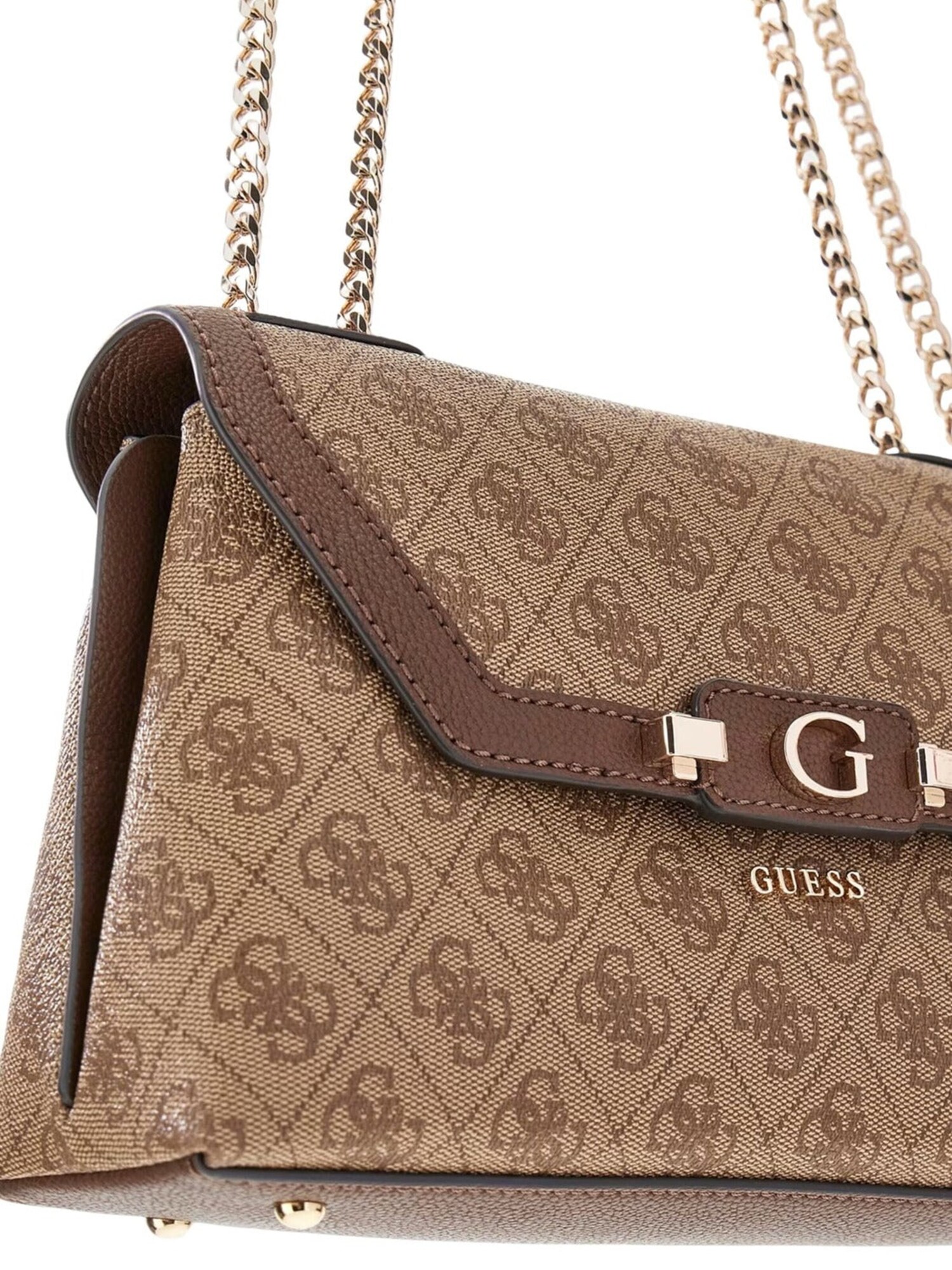 GUESS Bolso de mano 'Guess Sac à Rabat Lindsey Latte Logo'  beige – imagen 3