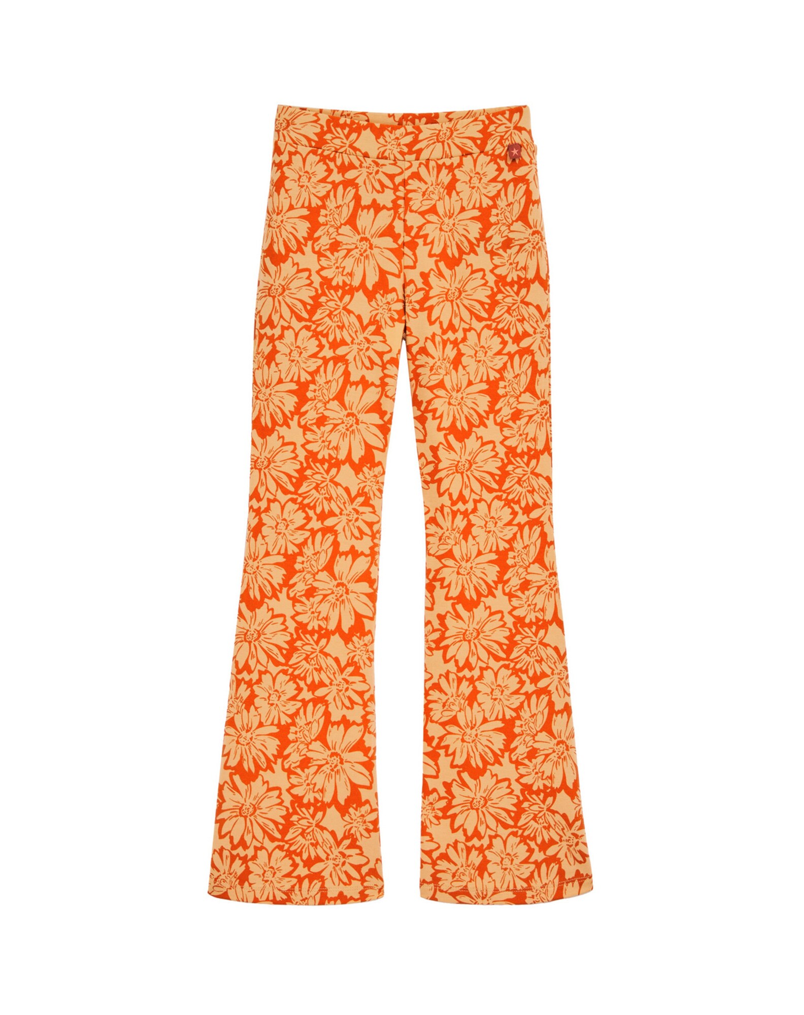 WE Fashion Nadrág  neonnarancs / világos narancs akciós termékkép 1
