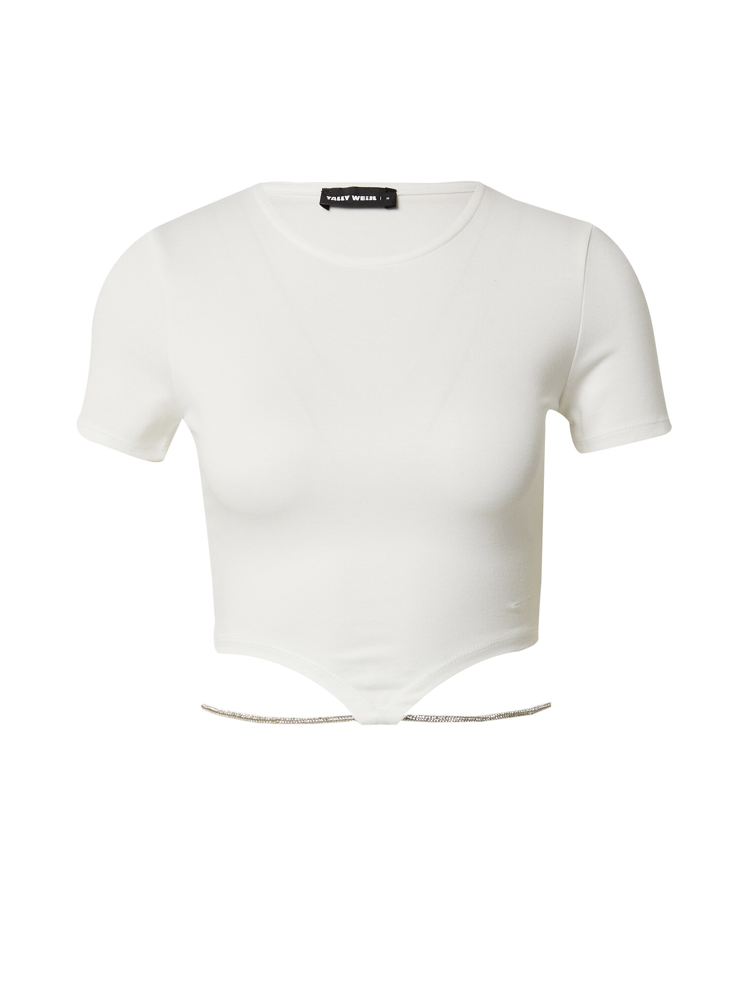 Tally Weijl Tricou  alb murdar