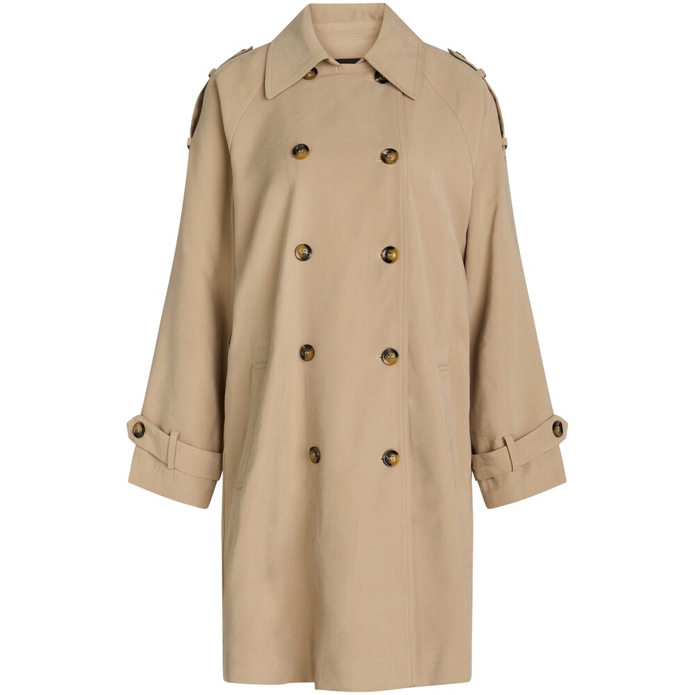 BRUUNS BAZAAR Mantel 'Adelena' Damen Größe M greige