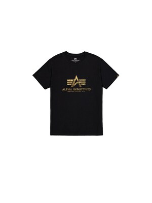 ALPHA INDUSTRIES Camiseta  negro