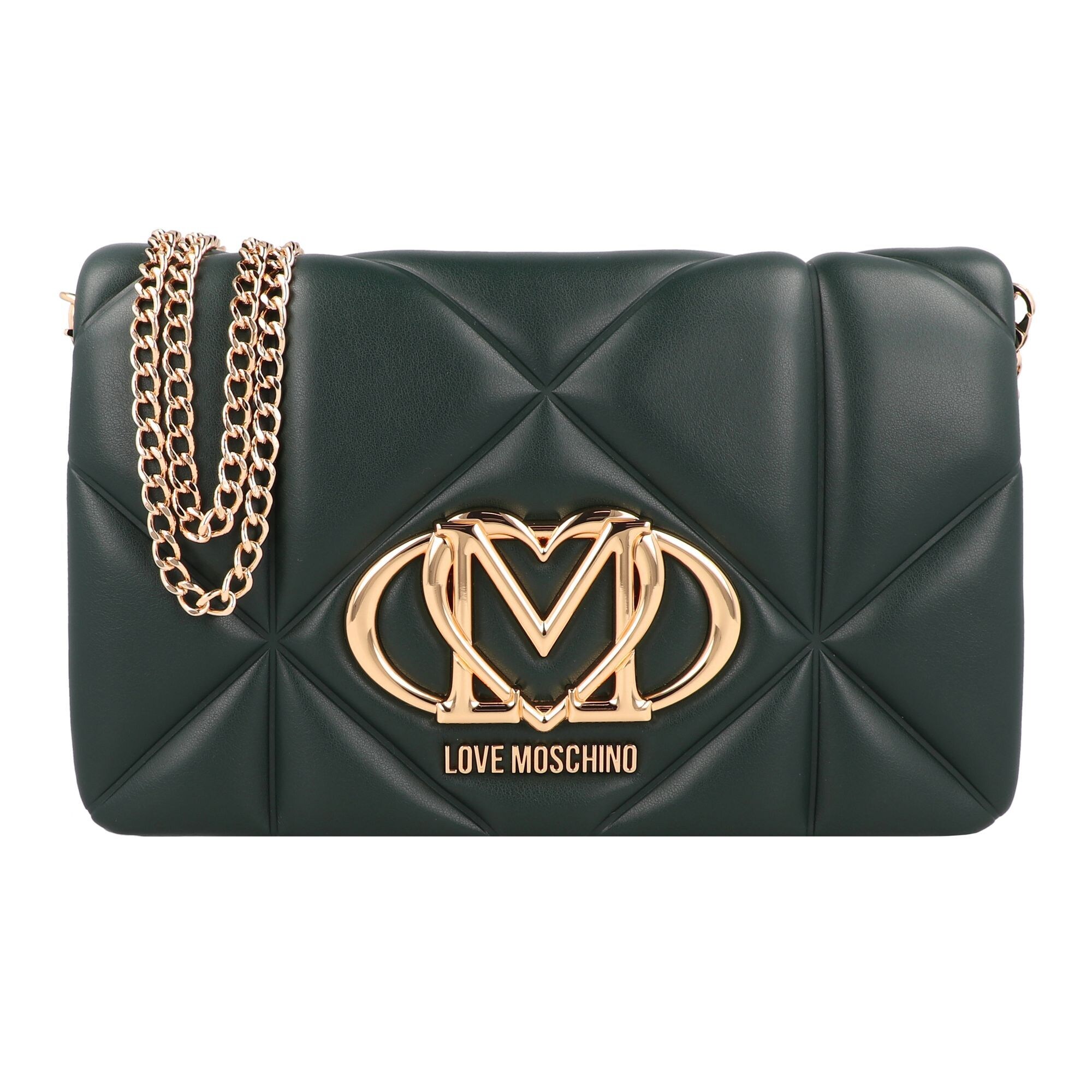 Love Moschino Schoudertas 'Smart Daily ' Goud / Groen
