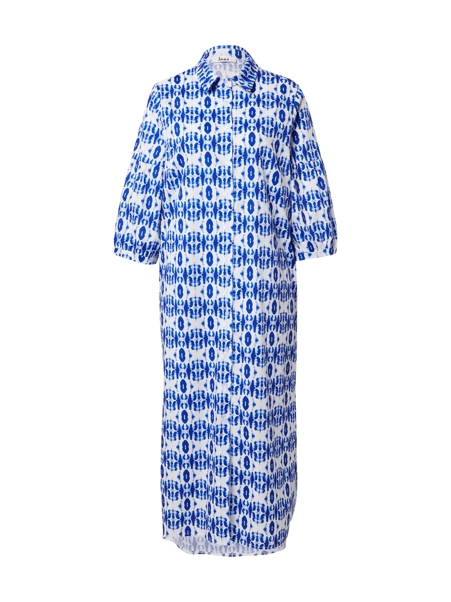 Liebesglück Palaidinės tipo suknelė 'SOLE' mėlyna / balta / šviesiai mėlyna