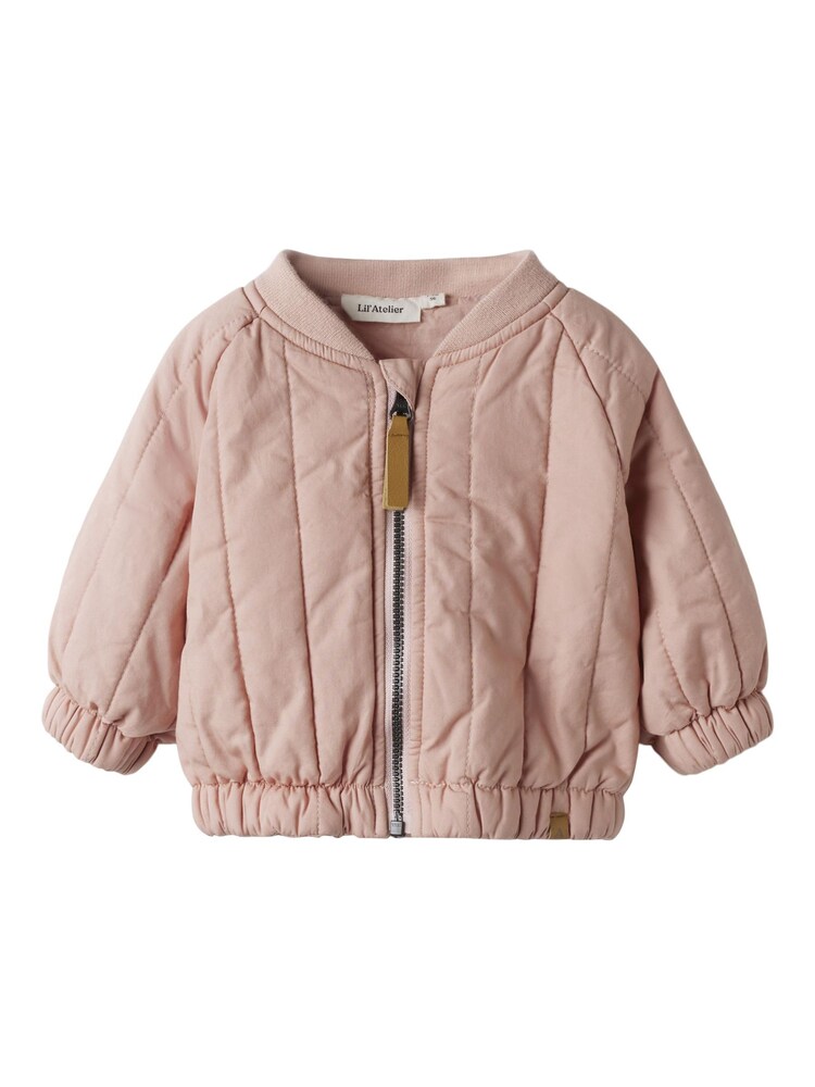 NAME IT Übergangsjacke Größe 62 pink / weiß