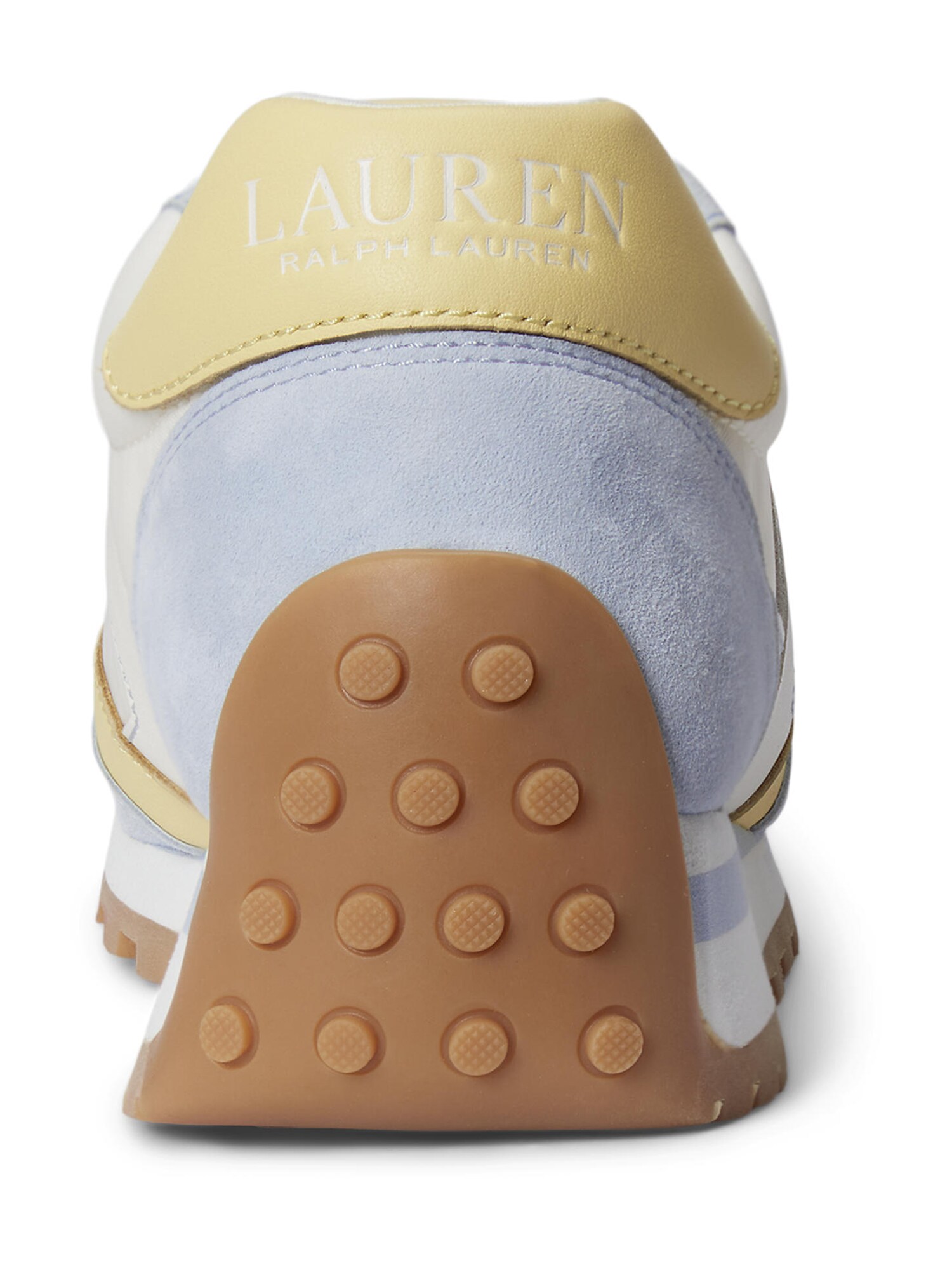 Lauren Ralph Lauren Zapatillas deportivas bajas 'DANI'  azul paloma / amarillo / blanco – imagen 4