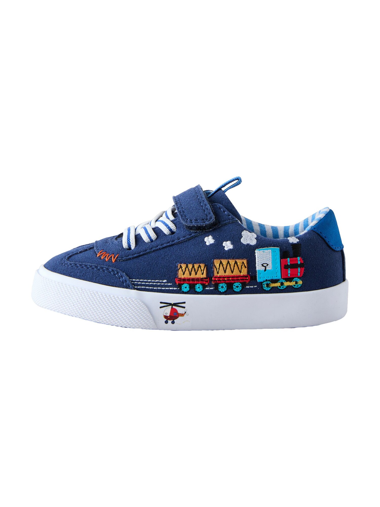 Next Sneaker  bleumarin / albastru deschis / maro deschis / sângeriu