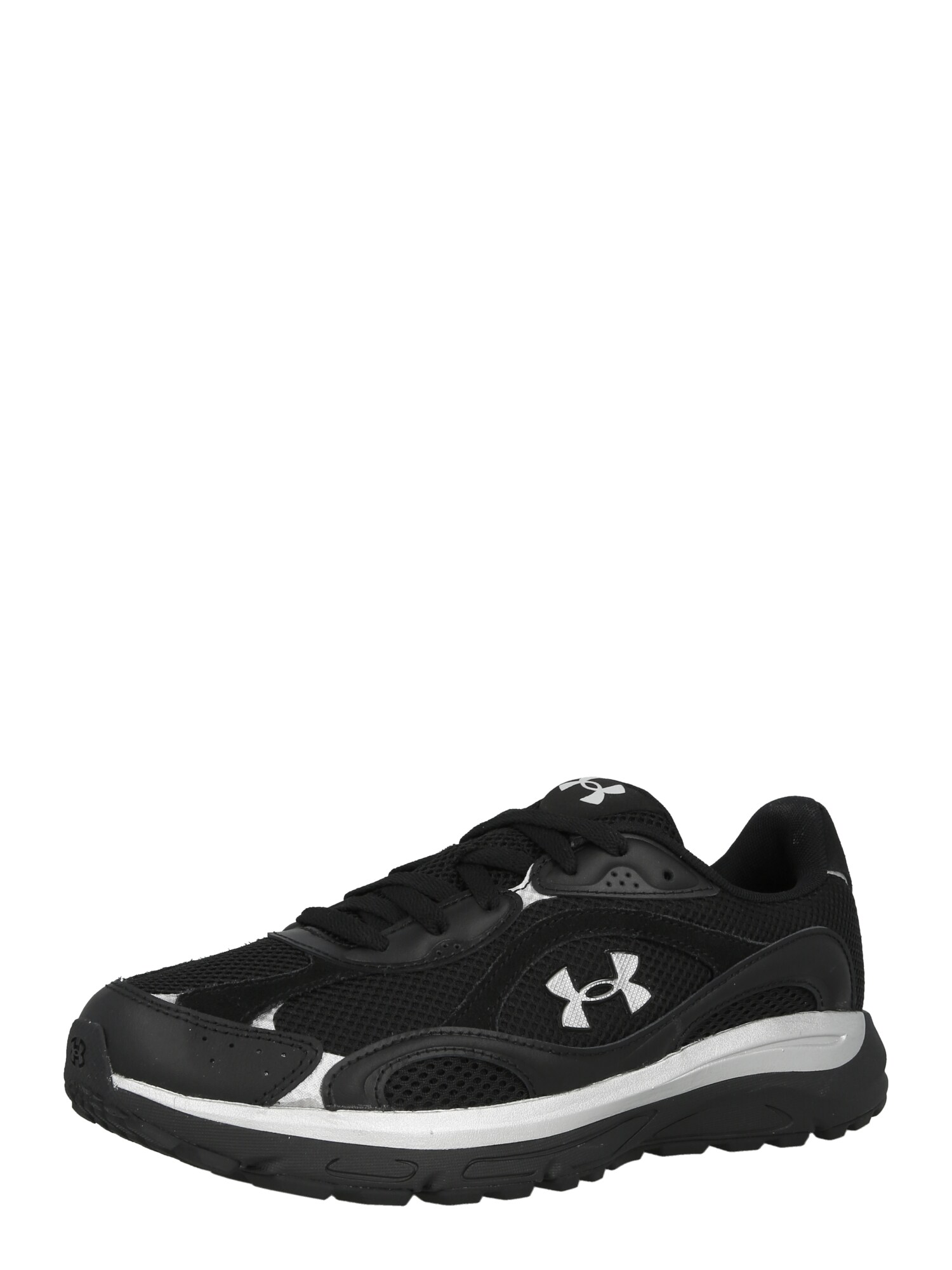 UNDER ARMOUR Pantofi sport  negru / alb