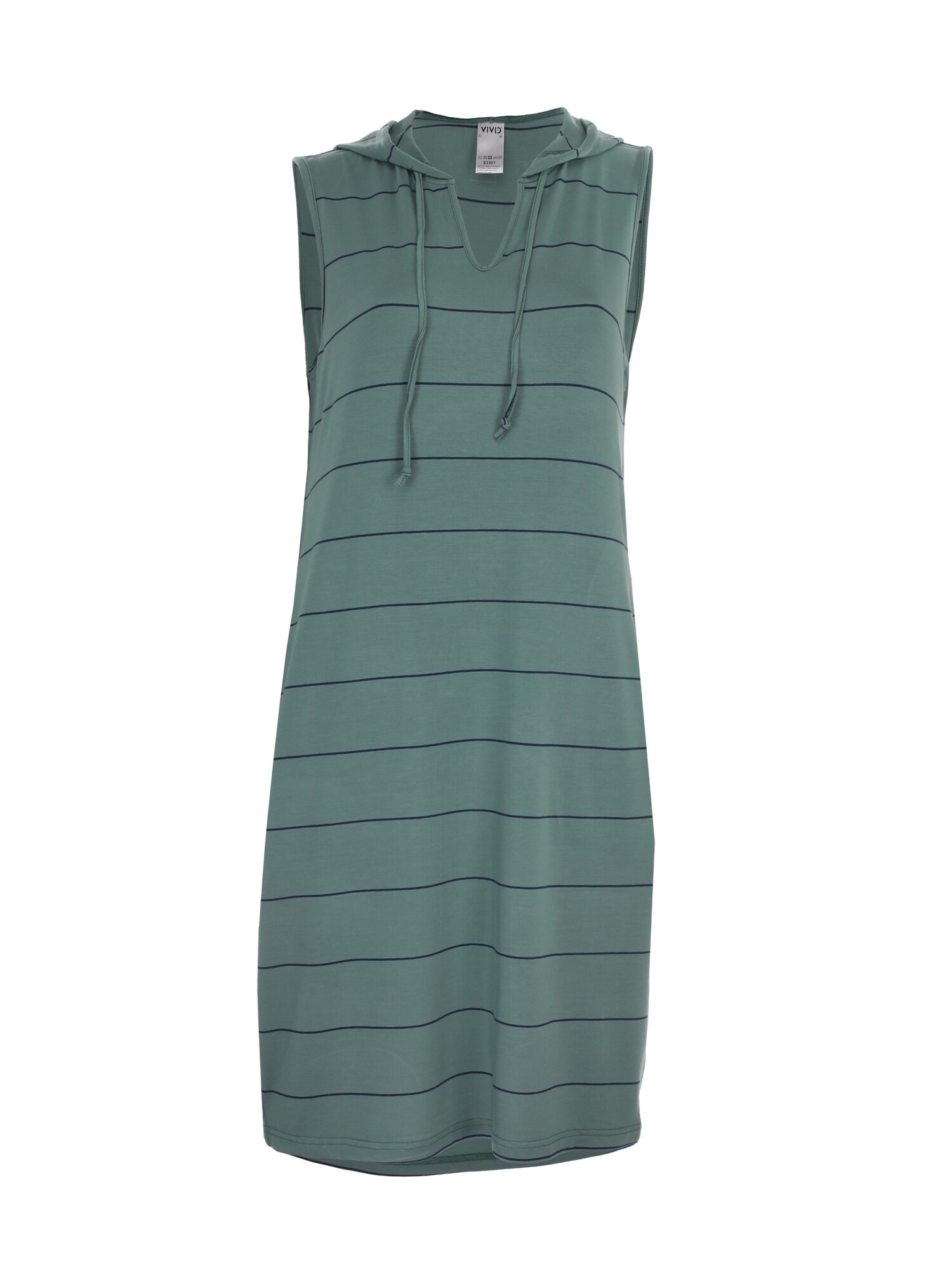 VIVID Rochie  albastru închis / verde pastel