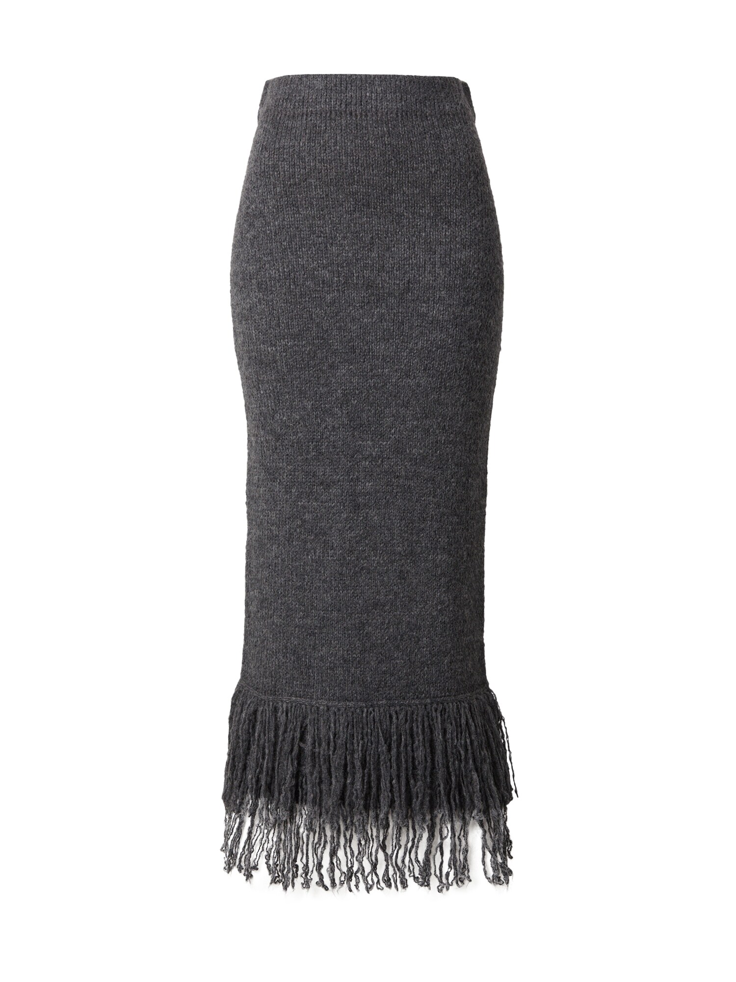 EDITED Fustă Jazlyn  gri metalic