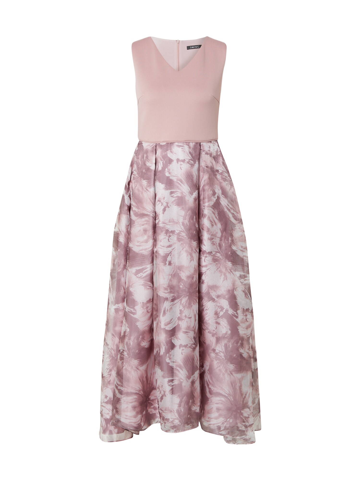 SWING Rochie de seară  roz / roz pal / alb murdar