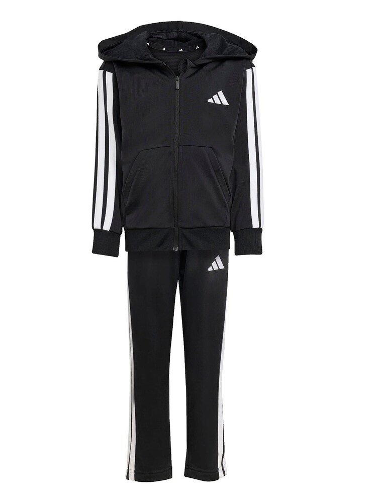 ADIDAS SPORTSWEAR Trainingsanzug 'Essentials' Jungen Größe 110 schwarz / weiß