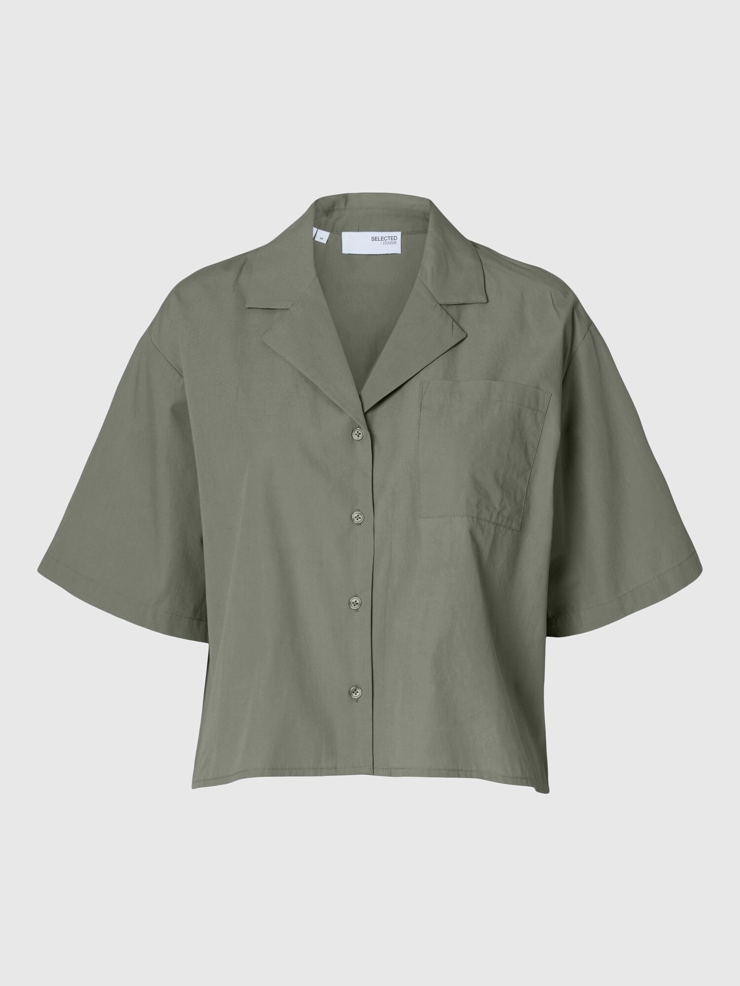 SELECTED Blusa caqui