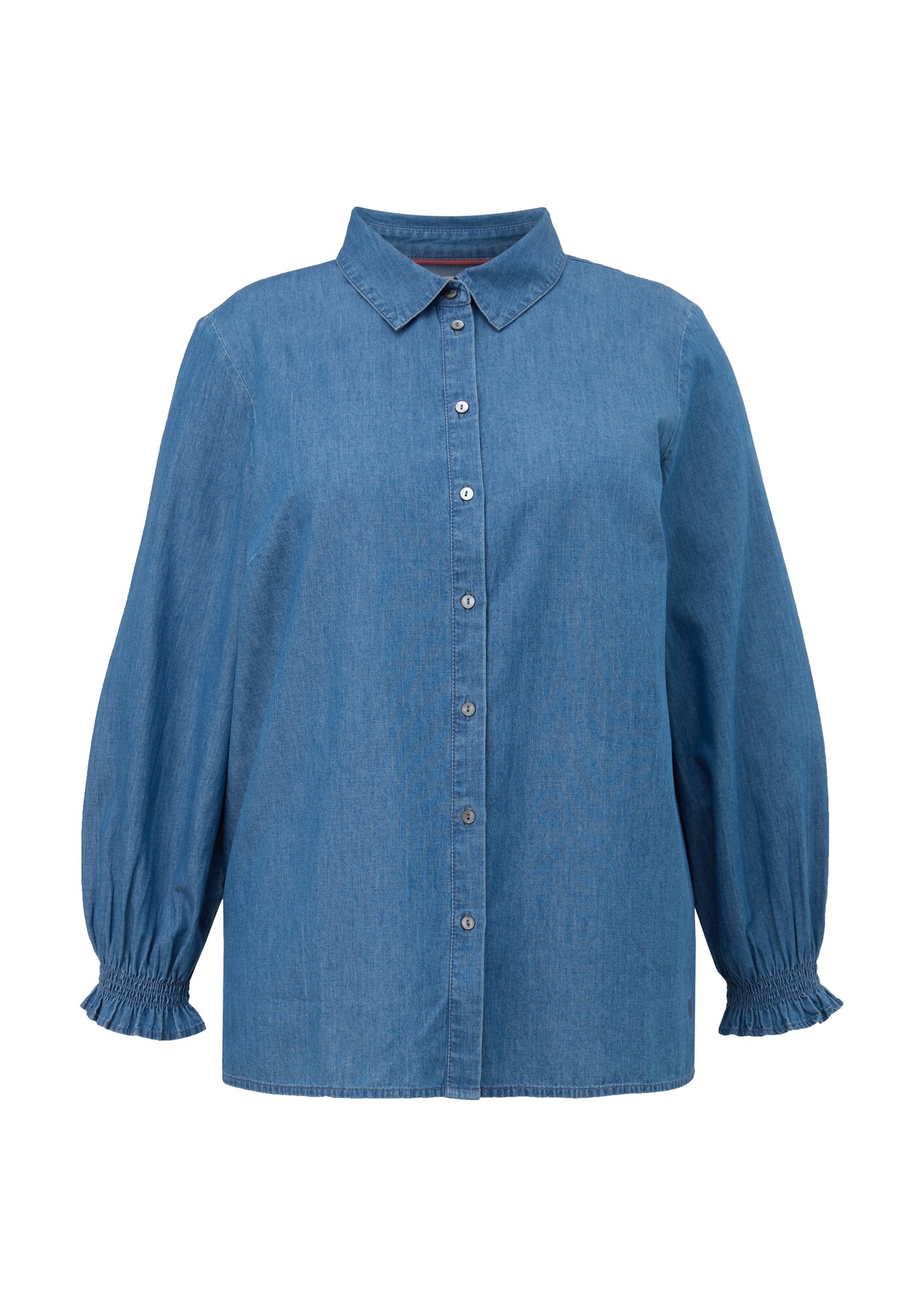 TRIANGLE Blúzka  modrá denim