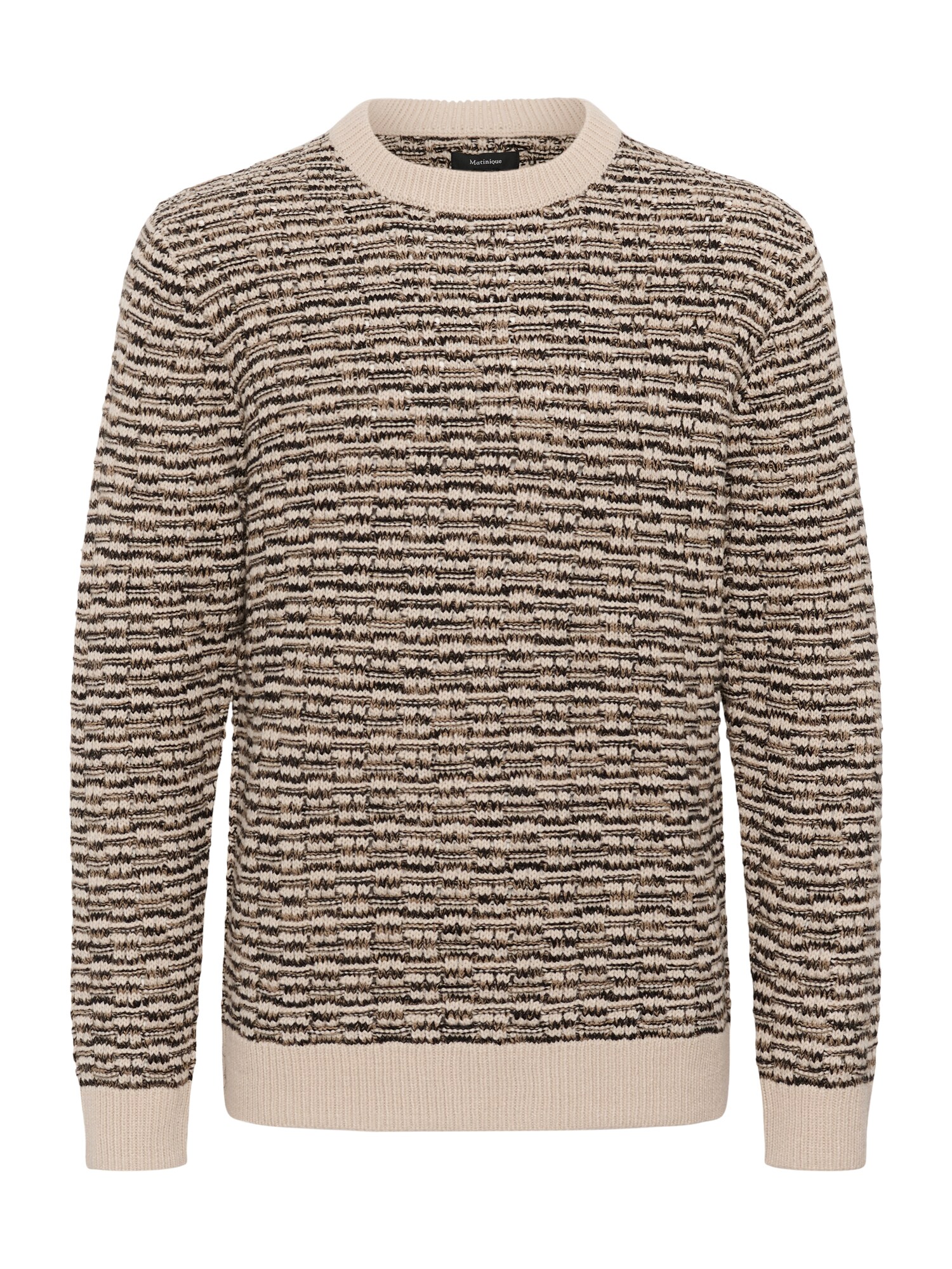 Matinique Pulover 'MATriton'  maro / negru
