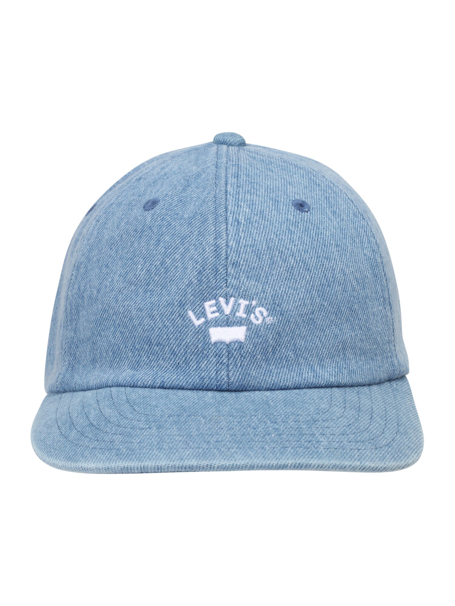 LEVI'S ® Sapkák 'LAZY GIRL'  kék farmer / vérvörös / fehér termék 2. képe