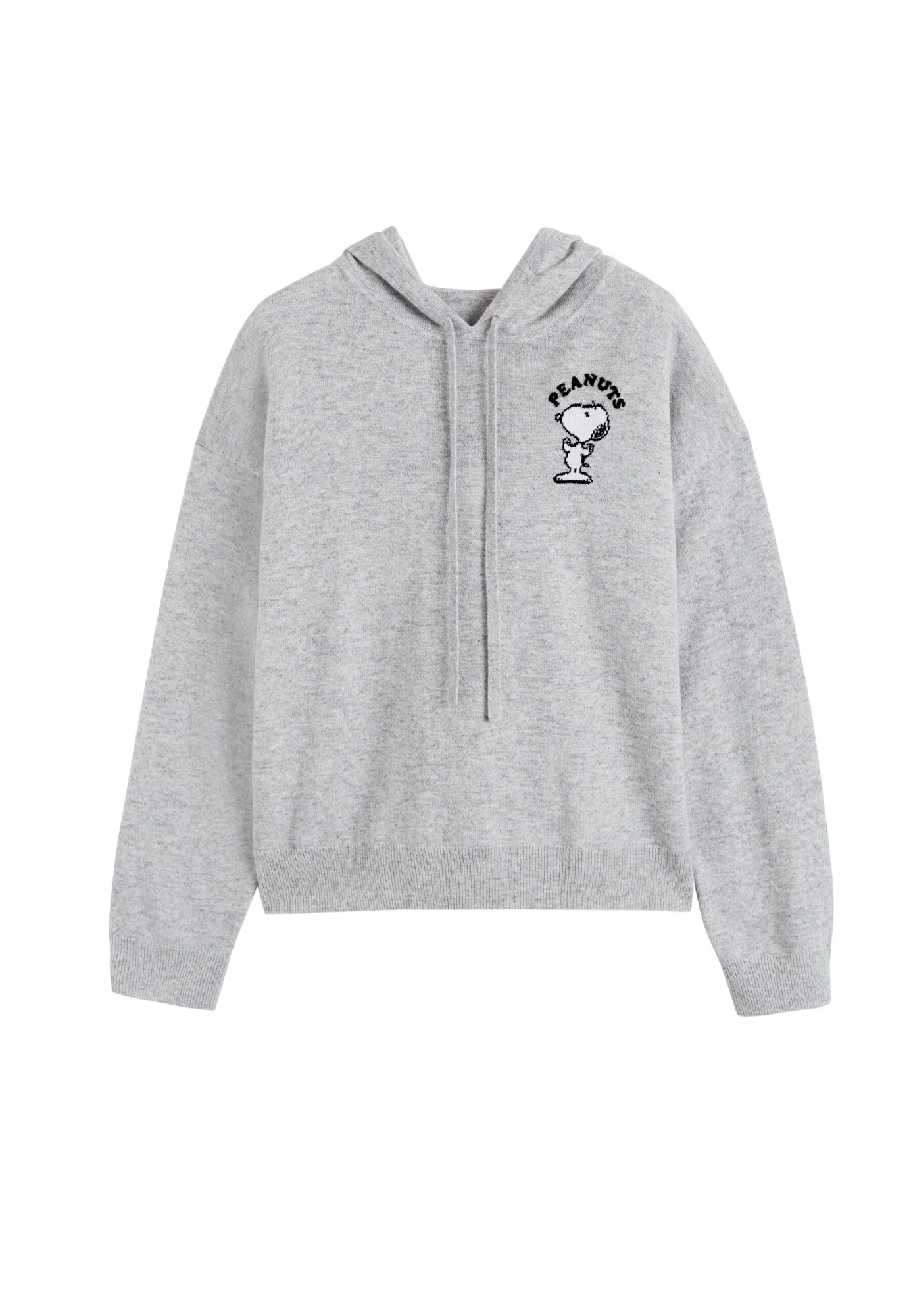 Chinti &amp; Parker Jersey 'Peanuts Athletics Dpt'  gris claro / negro / blanco