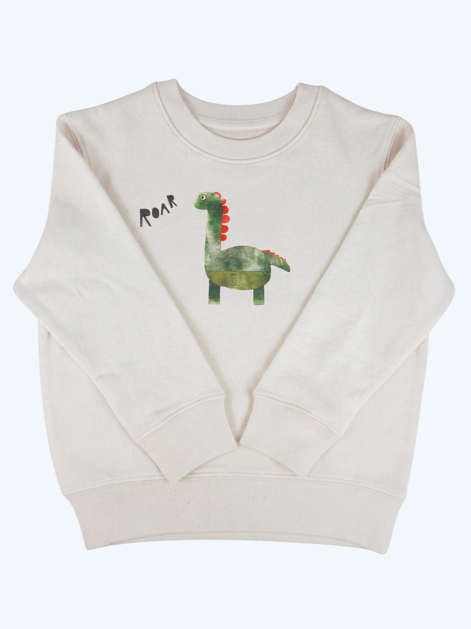 MelaDi Sweater majica 'Dino' bijela