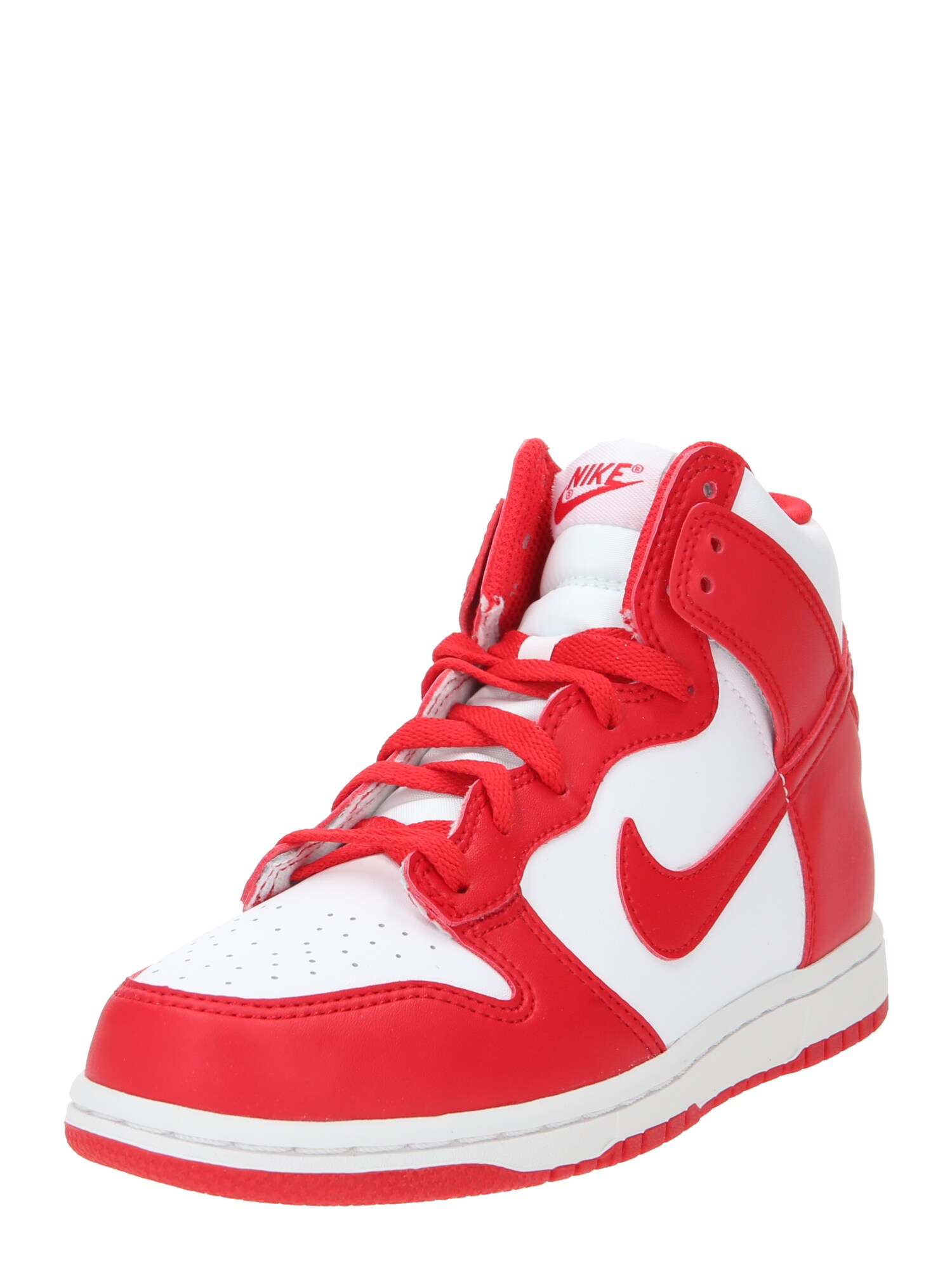 Nike Sportswear Tenisky 'Dunk'  červená / biela