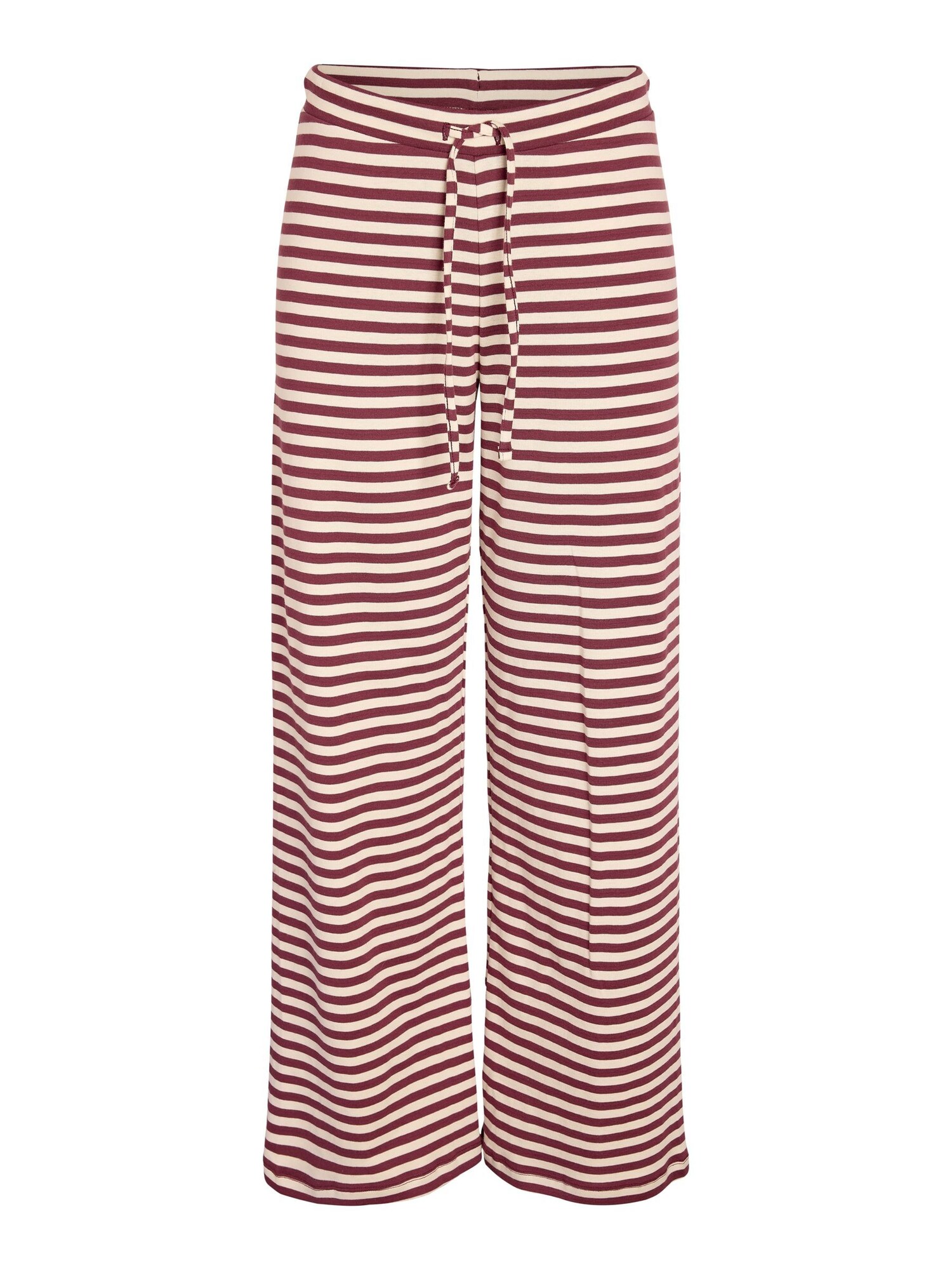Noisy may Pantalón beige / rojo