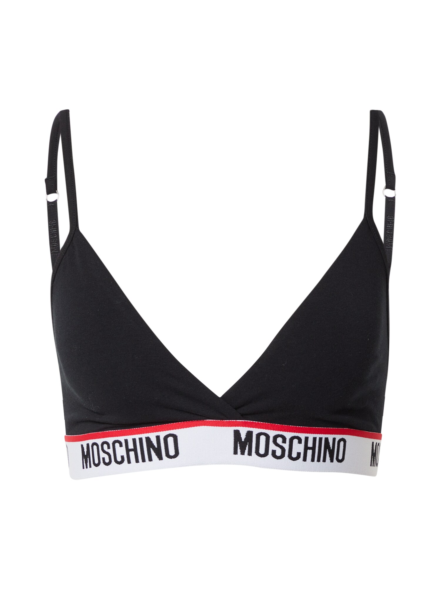 Moschino Underwear Liemenėlė juoda / balta / rožinė