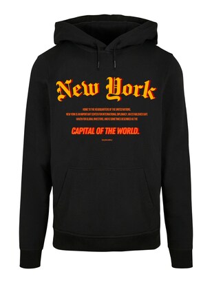 F4NT4STIC Sweatshirt ‘New York COTW’ Geel / Oranje / Rood / Zwart