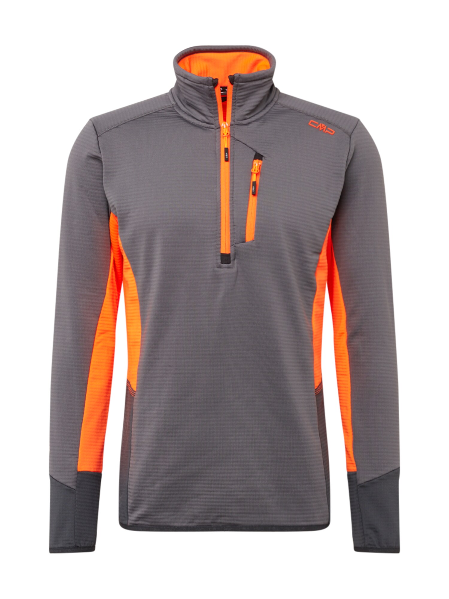 CMP Sportiniai marškinėliai  tamsiai pilka / oranžinė
