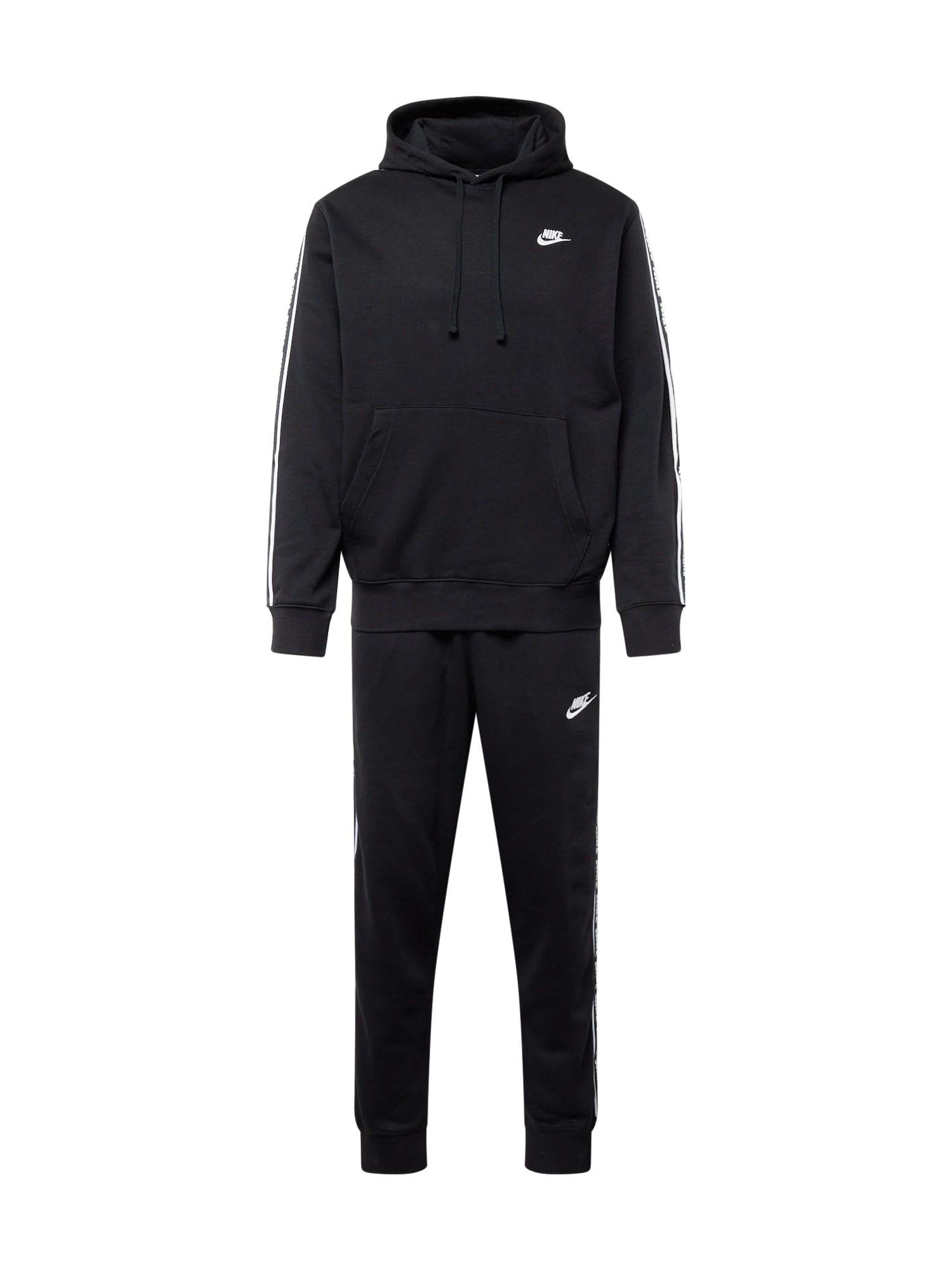 Nike Sportswear Trenirka za tek  črna / bela