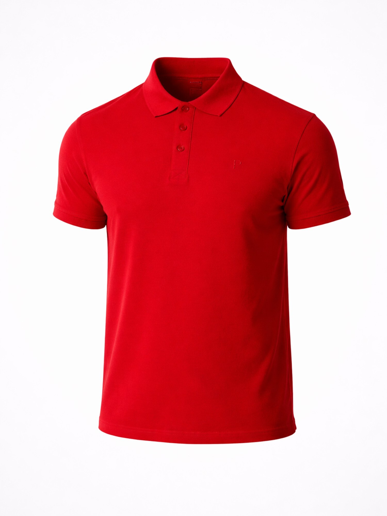 PANTONECLO Camiseta 'Pantoneclo Men’s Polo Shirt' rojo
