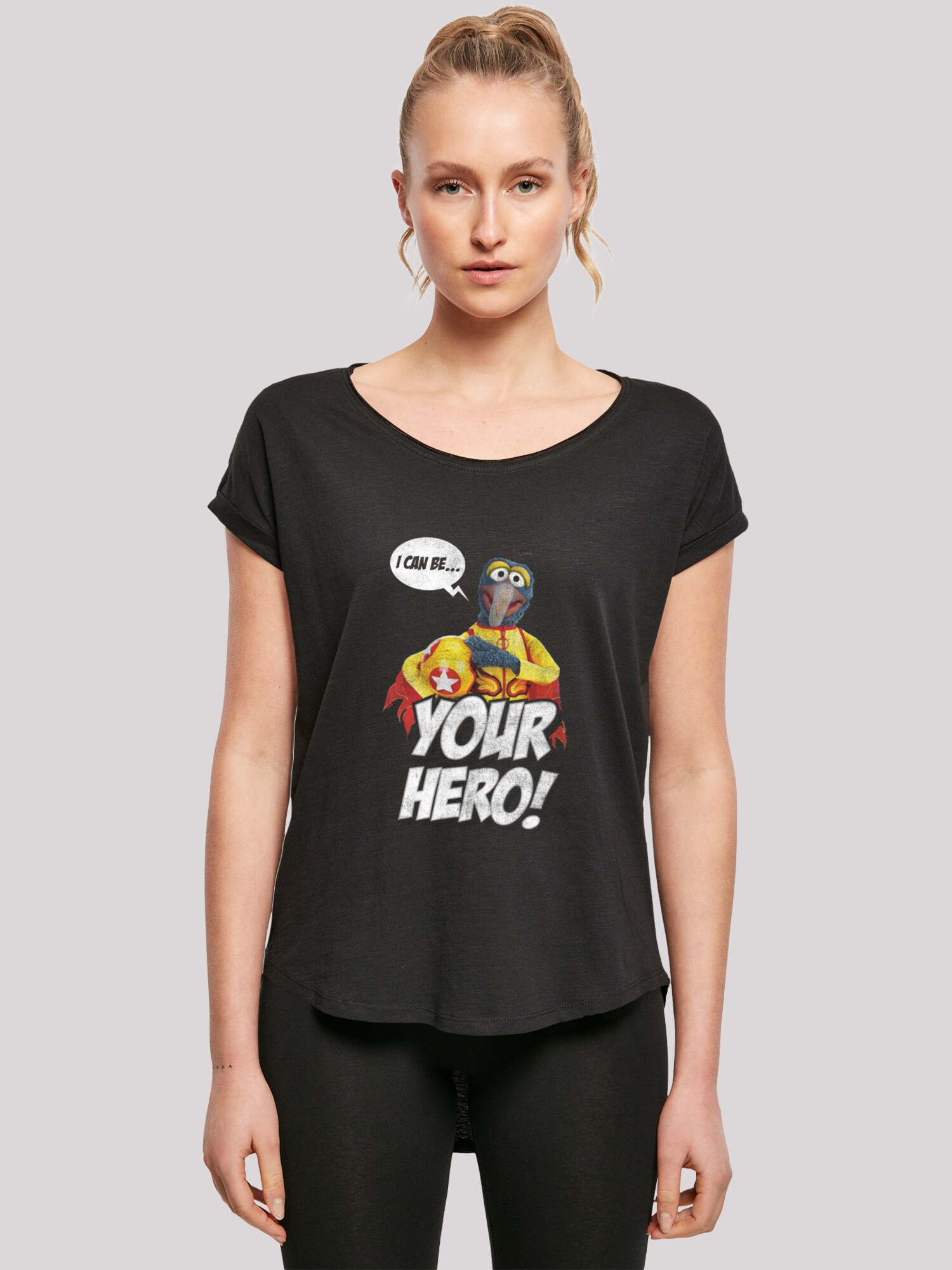 Thumbnail - F4NT4STIC T-Shirt Disney Die Muppets Gonzo I Can Be Your Hero