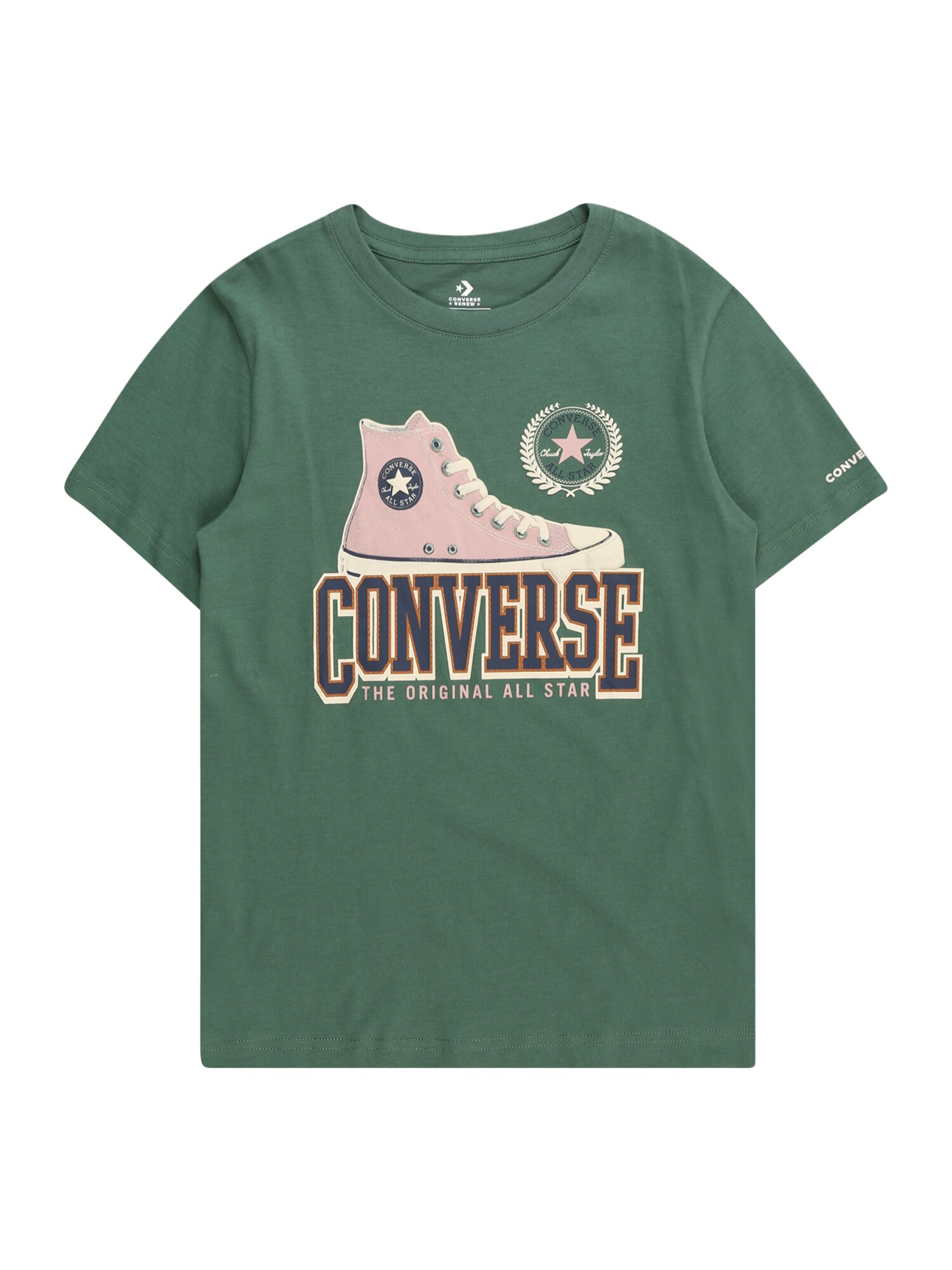 CONVERSE Shirts  grøn / blandingsfarvet