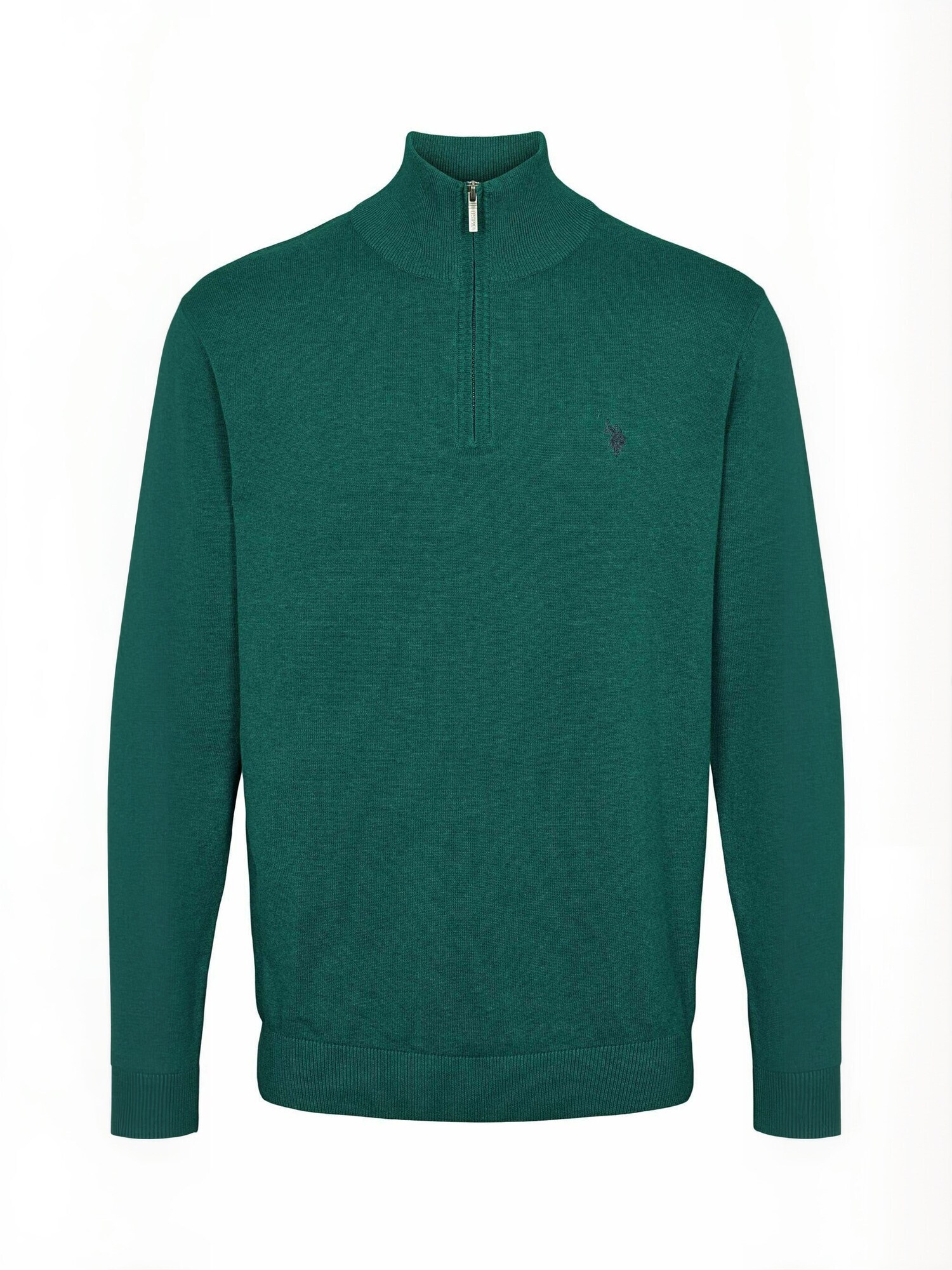 U.S. POLO ASSN. Pulover  UMBrison  gri amestecat