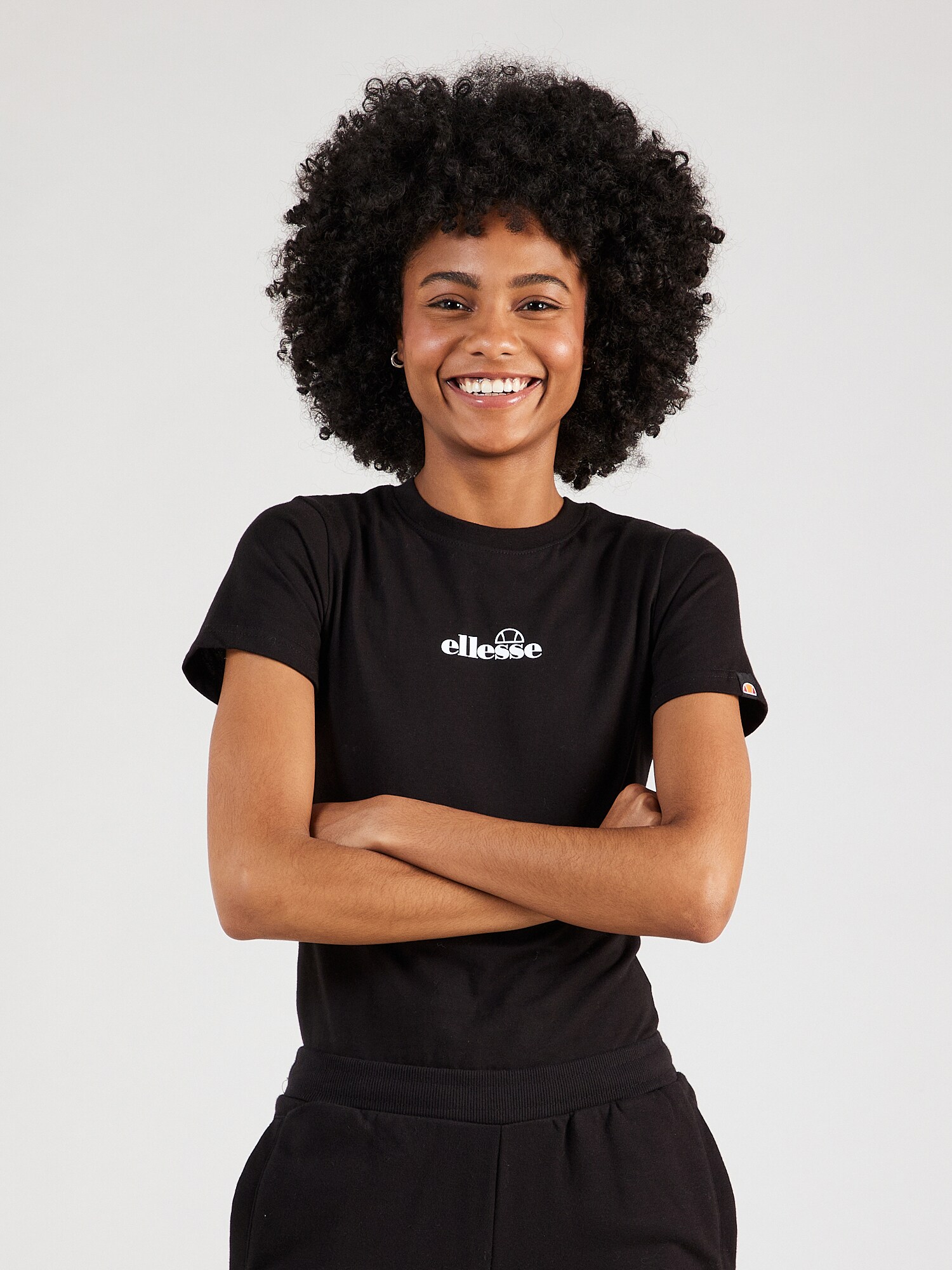 ELLESSE Póló 'Beckana'  fekete / fehér termék 2. képe